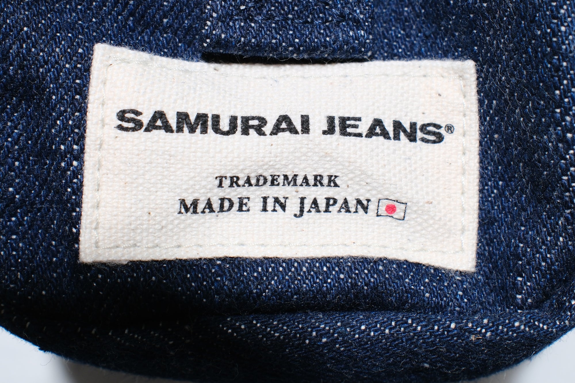 Samurai 18oz “Indigo Plus” Denim Pouch Bag