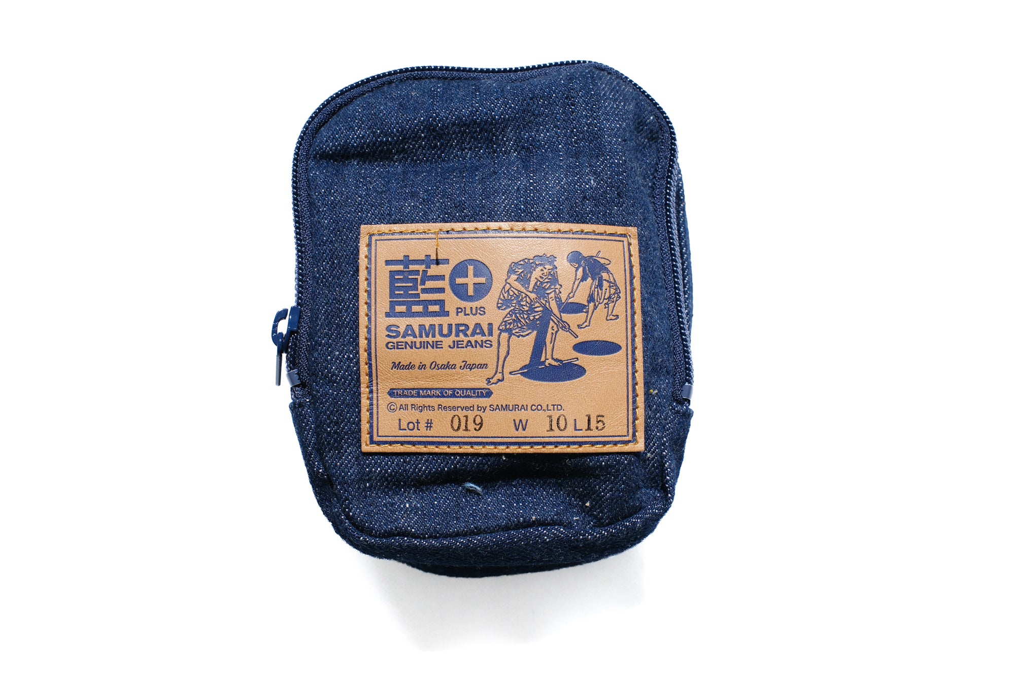Samurai 18oz “Indigo Plus” Denim Pouch Bag