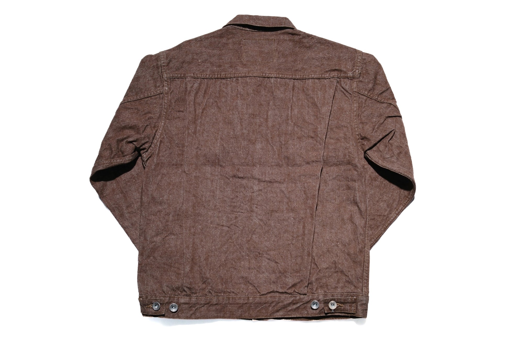 Samurai 15oz “Kanoko Brown” Modified Type 2 Denim Jacket