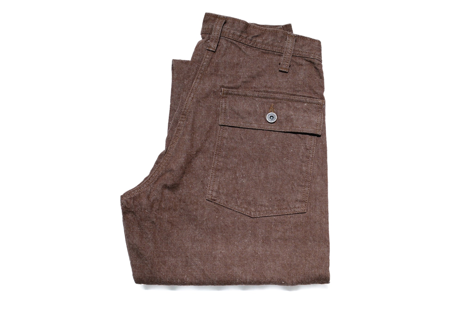 Samurai 15oz “Kanoko Brown” Denim Baker Pants