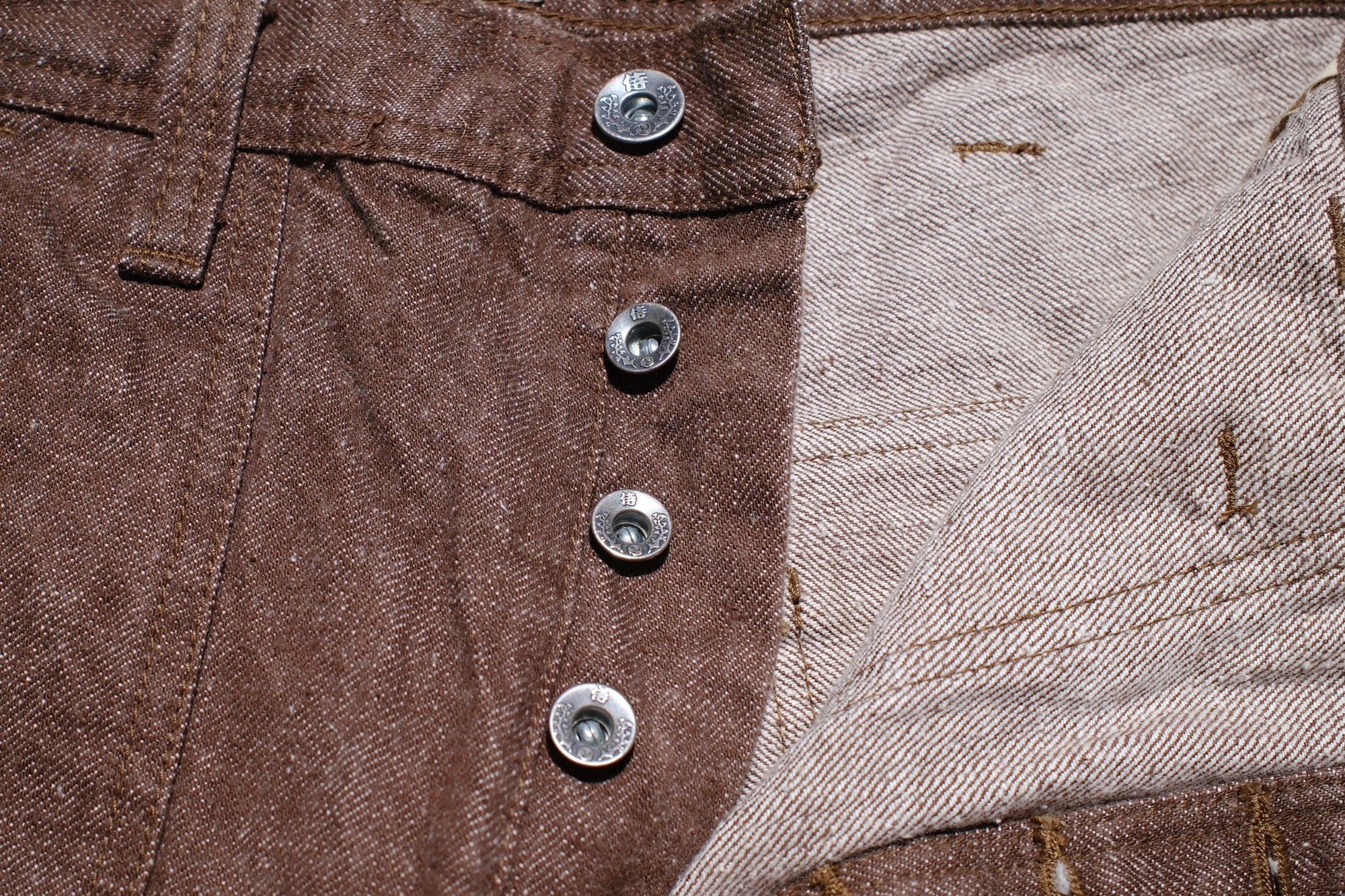 Samurai 15oz “Kanoko Brown” Denim Baker Pants