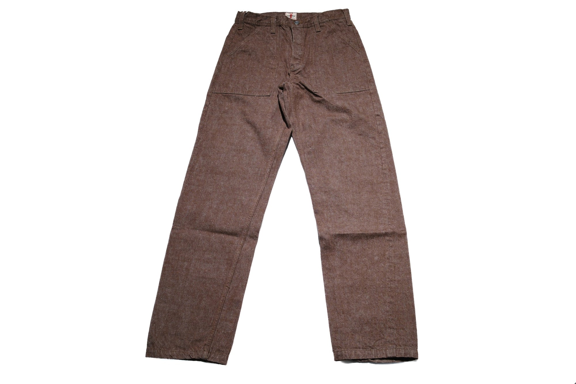 Samurai 15oz “Kanoko Brown” Denim Baker Pants