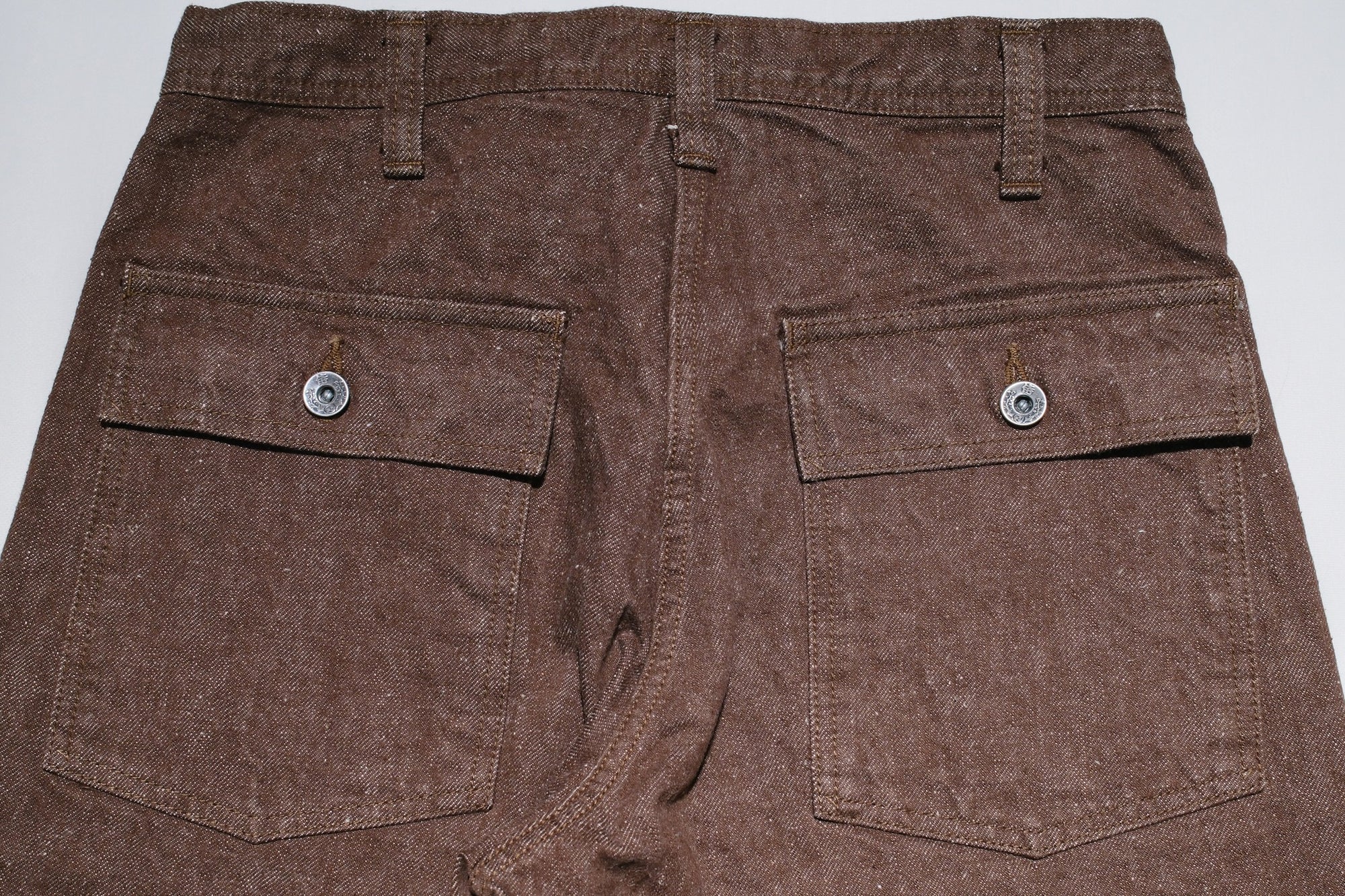 Samurai 15oz “Kanoko Brown” Denim Baker Pants