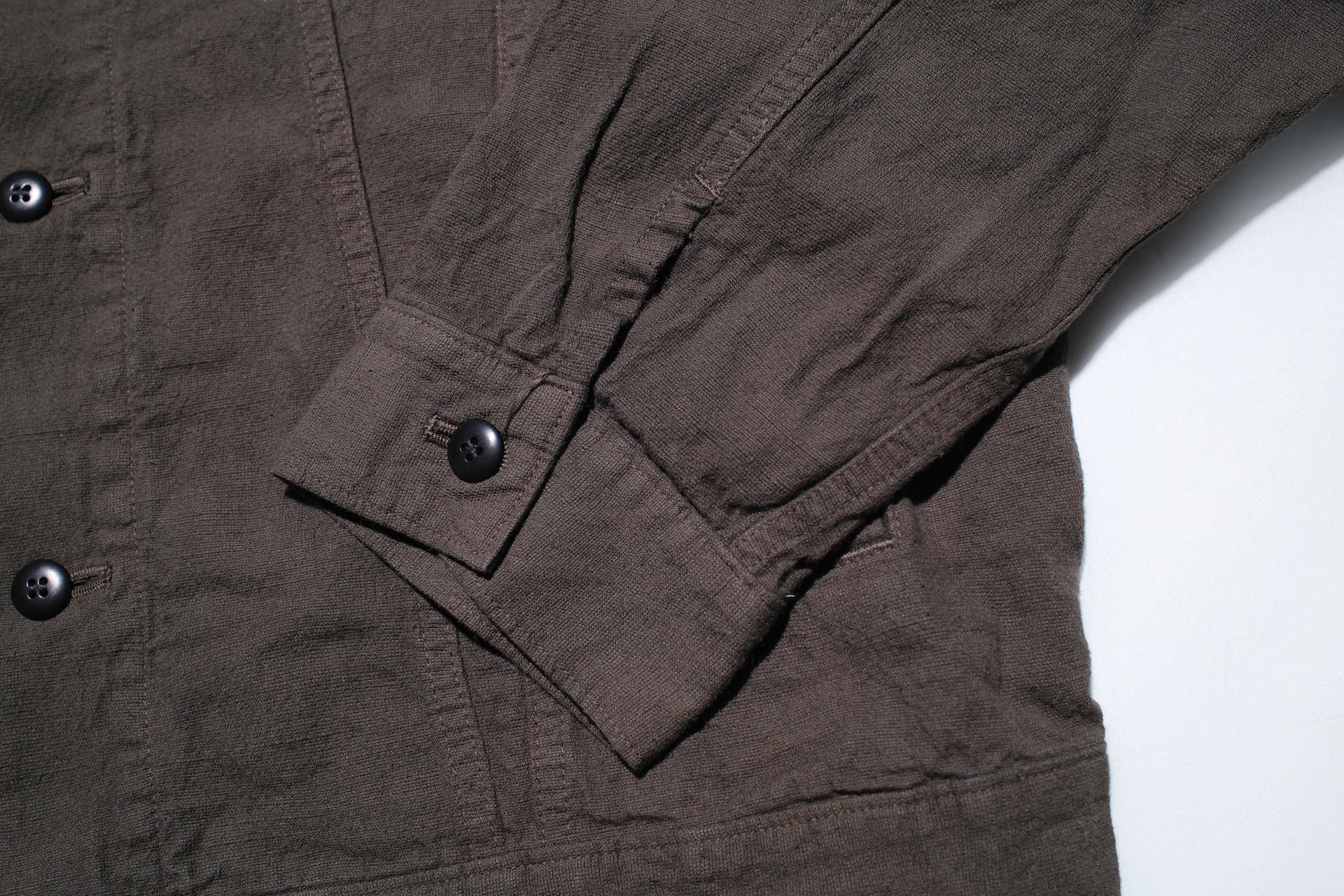 Samurai 10oz Tropical Weather Dobby Trucker Jacket (Sumi Black)