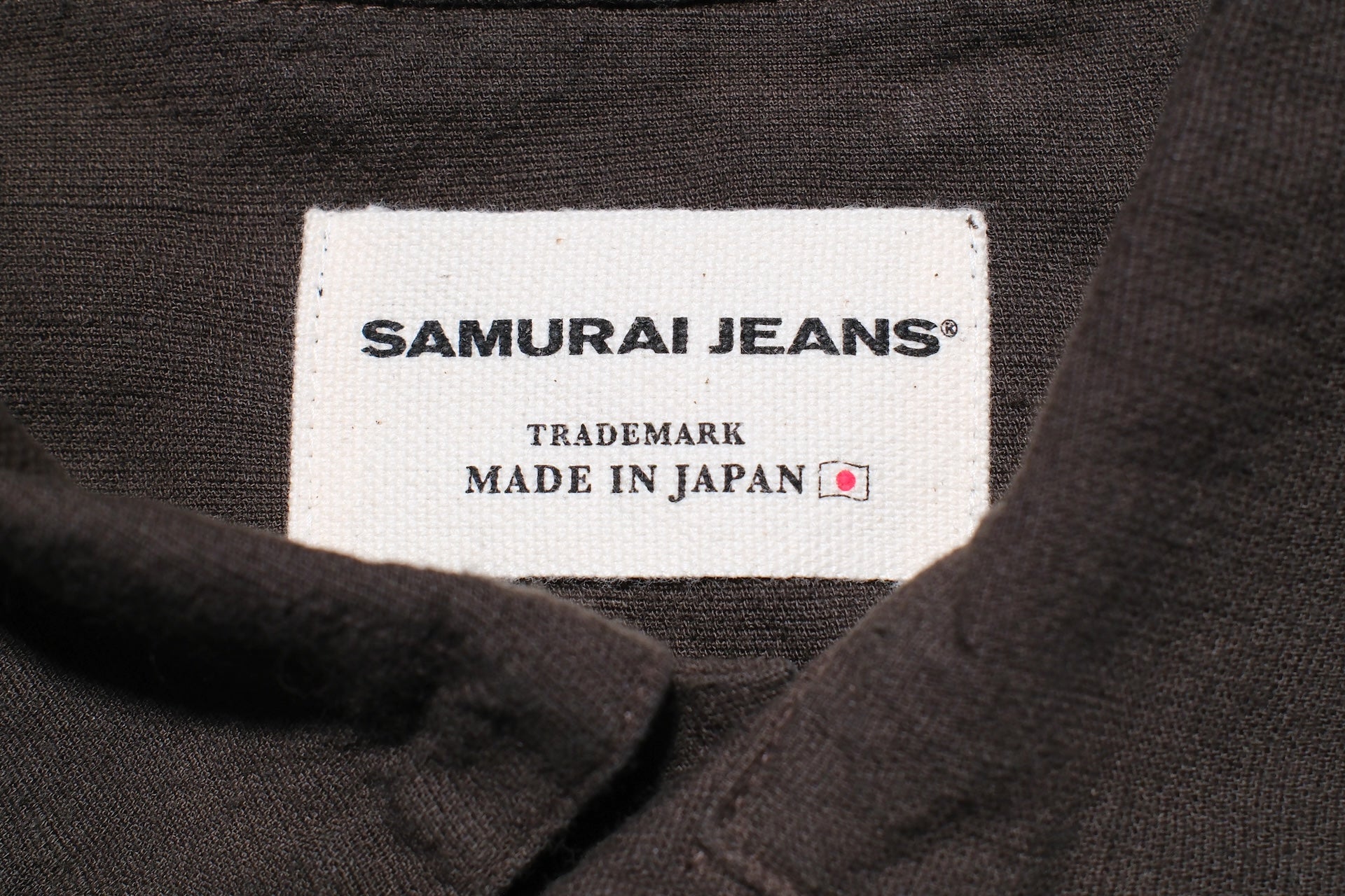 Samurai 10oz Tropical Weather Dobby Trucker Jacket (Sumi Black)