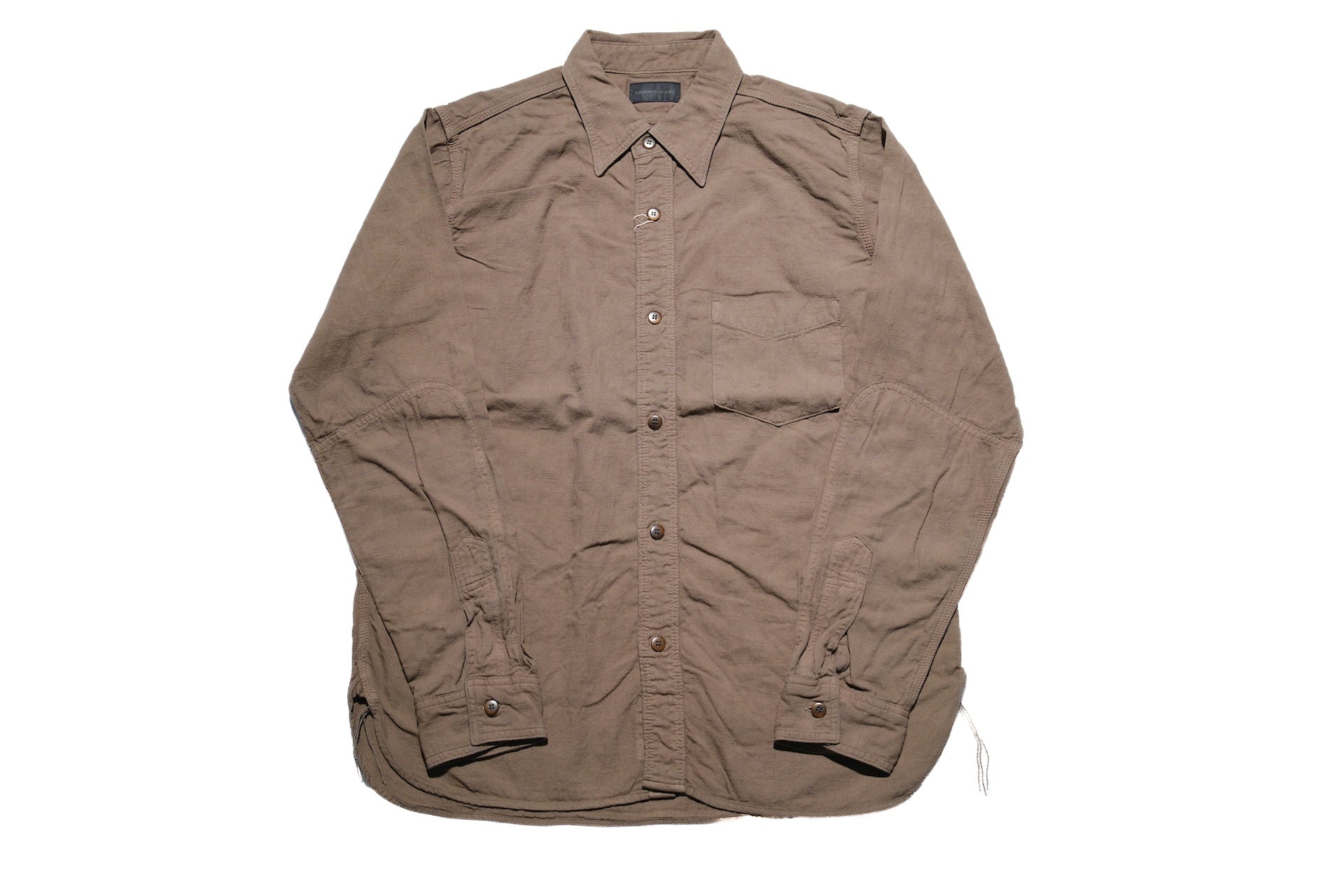 Samurai 10oz Tropical Weather Dobby “Overseas Edition” Military Shirt (Olive)
