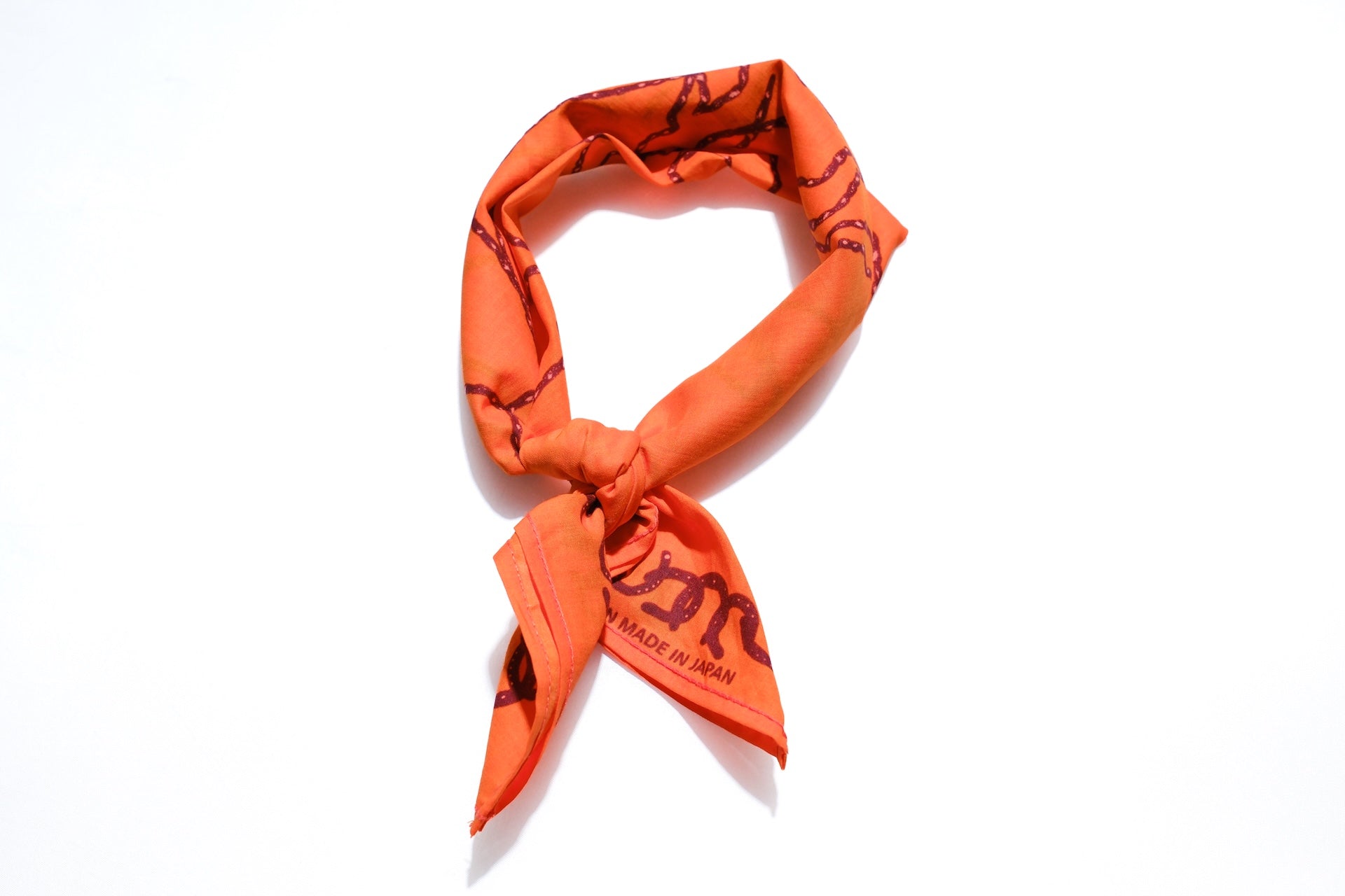 Samurai “Chains of Horses” Bandana  (Orange)