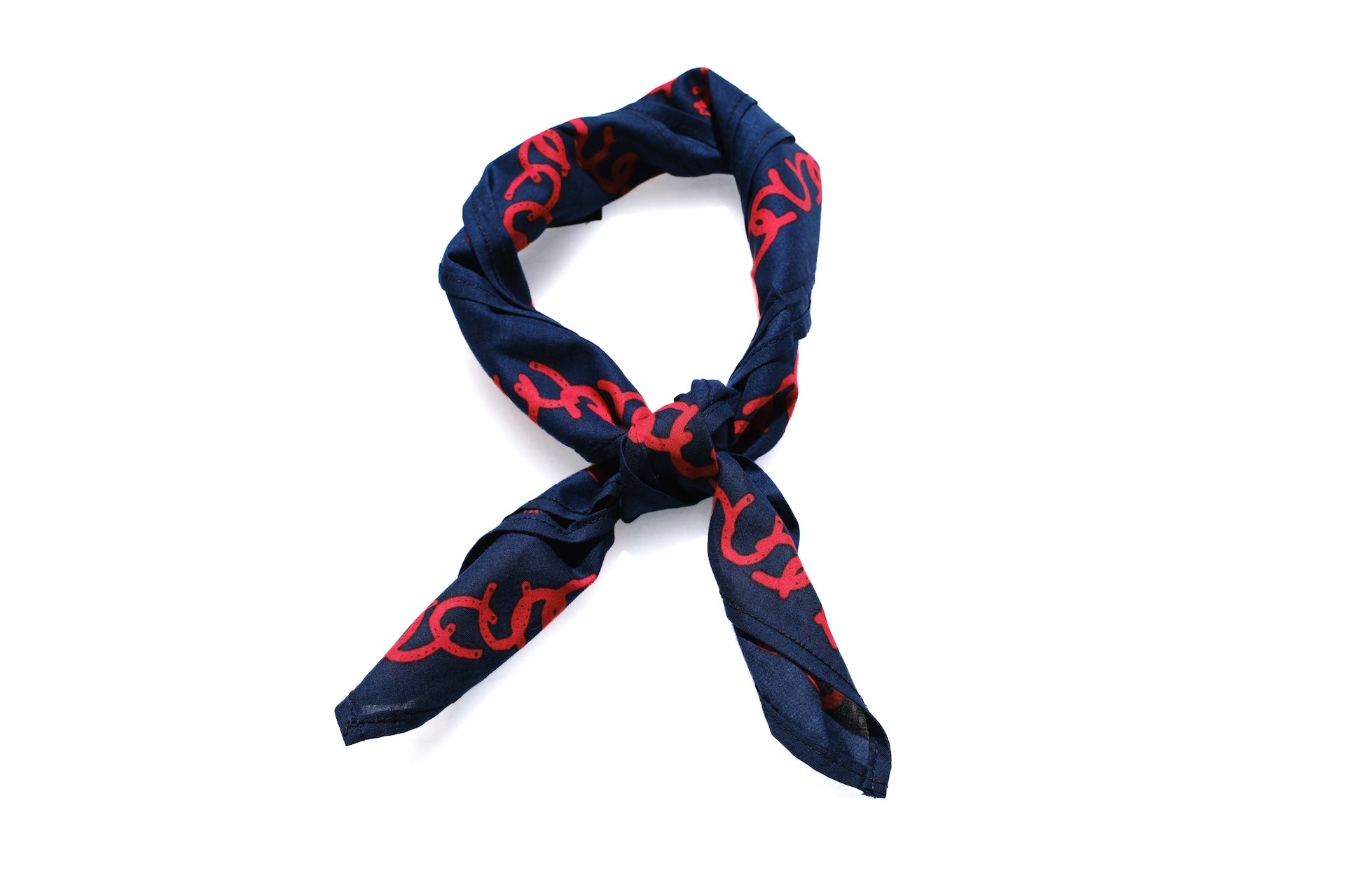 Samurai “Chains of Horses” Bandana (Navy)