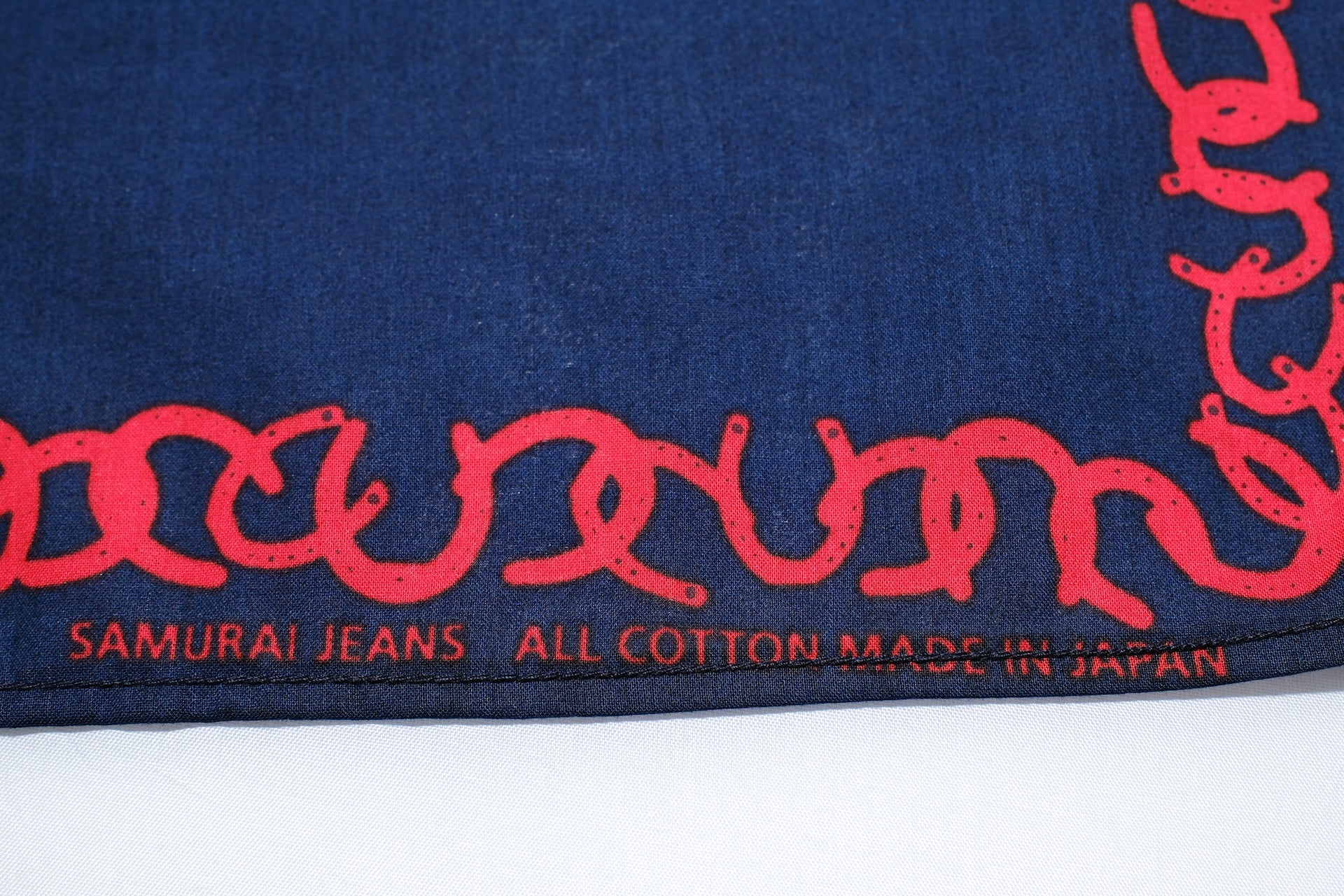 Samurai “Chains of Horses” Bandana (Navy)
