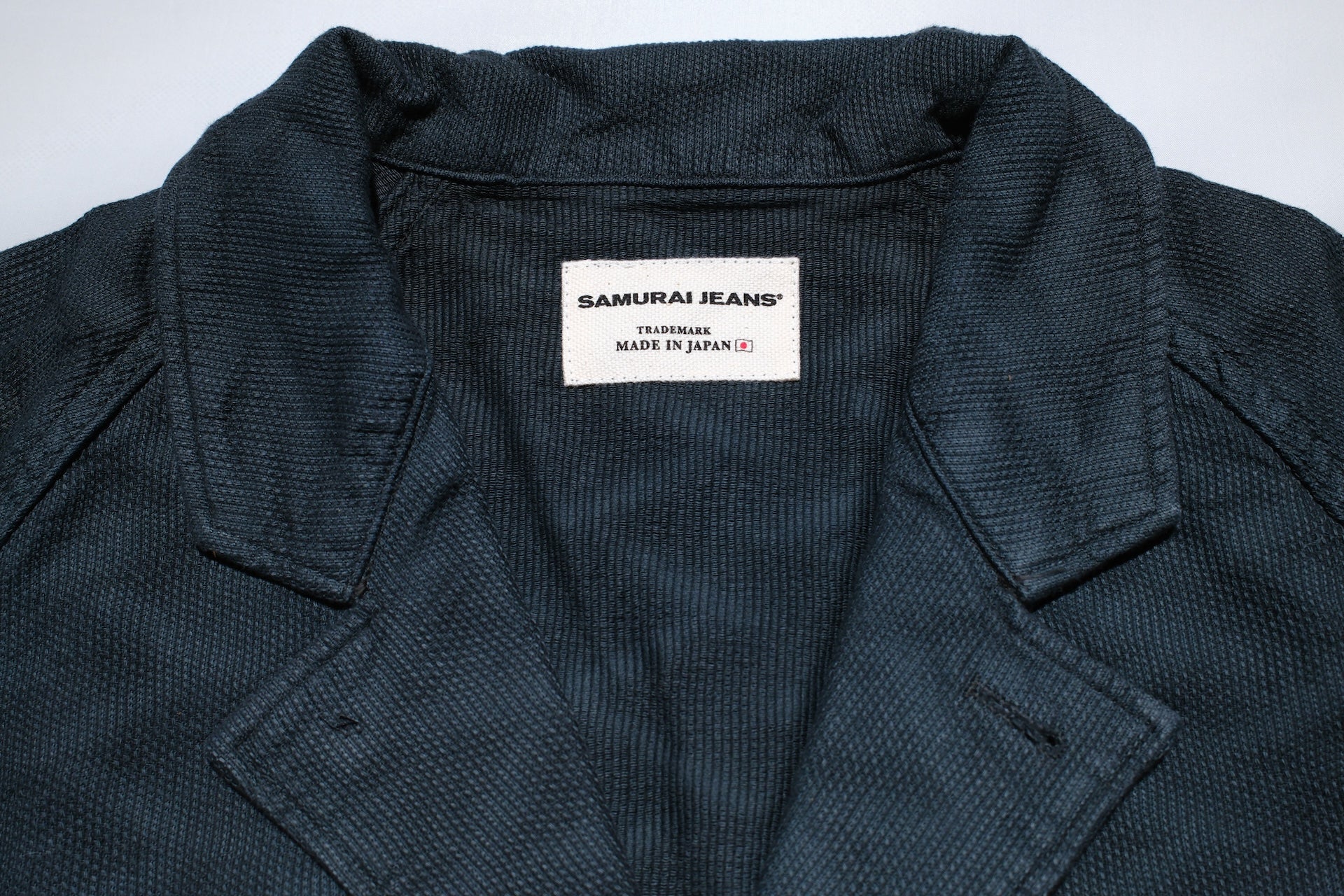 Samurai "All-Seasons" Jagged Deck Cloth Coach Jacket (Sumi Black)