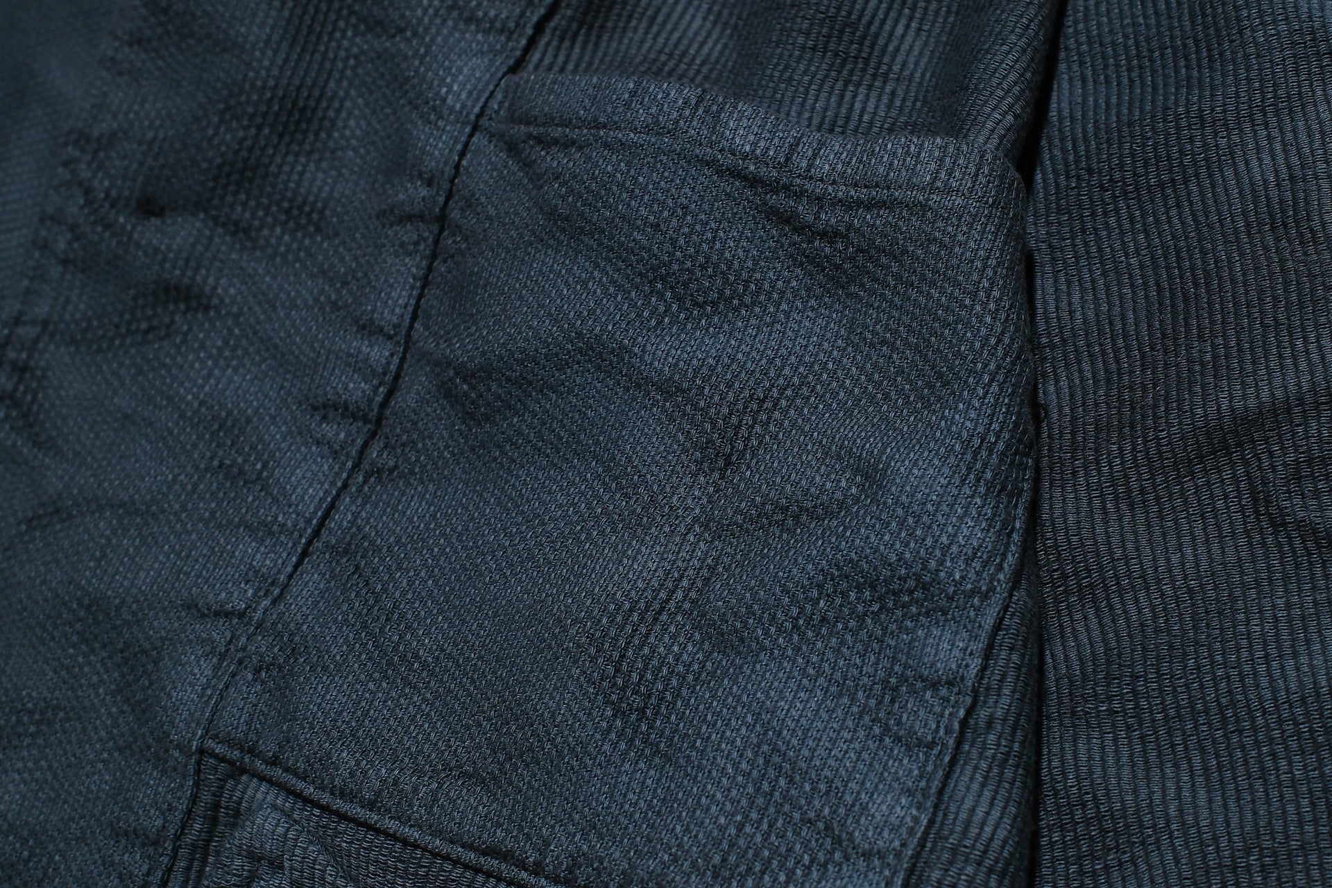 Samurai "All-Seasons" Jagged Deck Cloth Coach Jacket (Sumi Black)