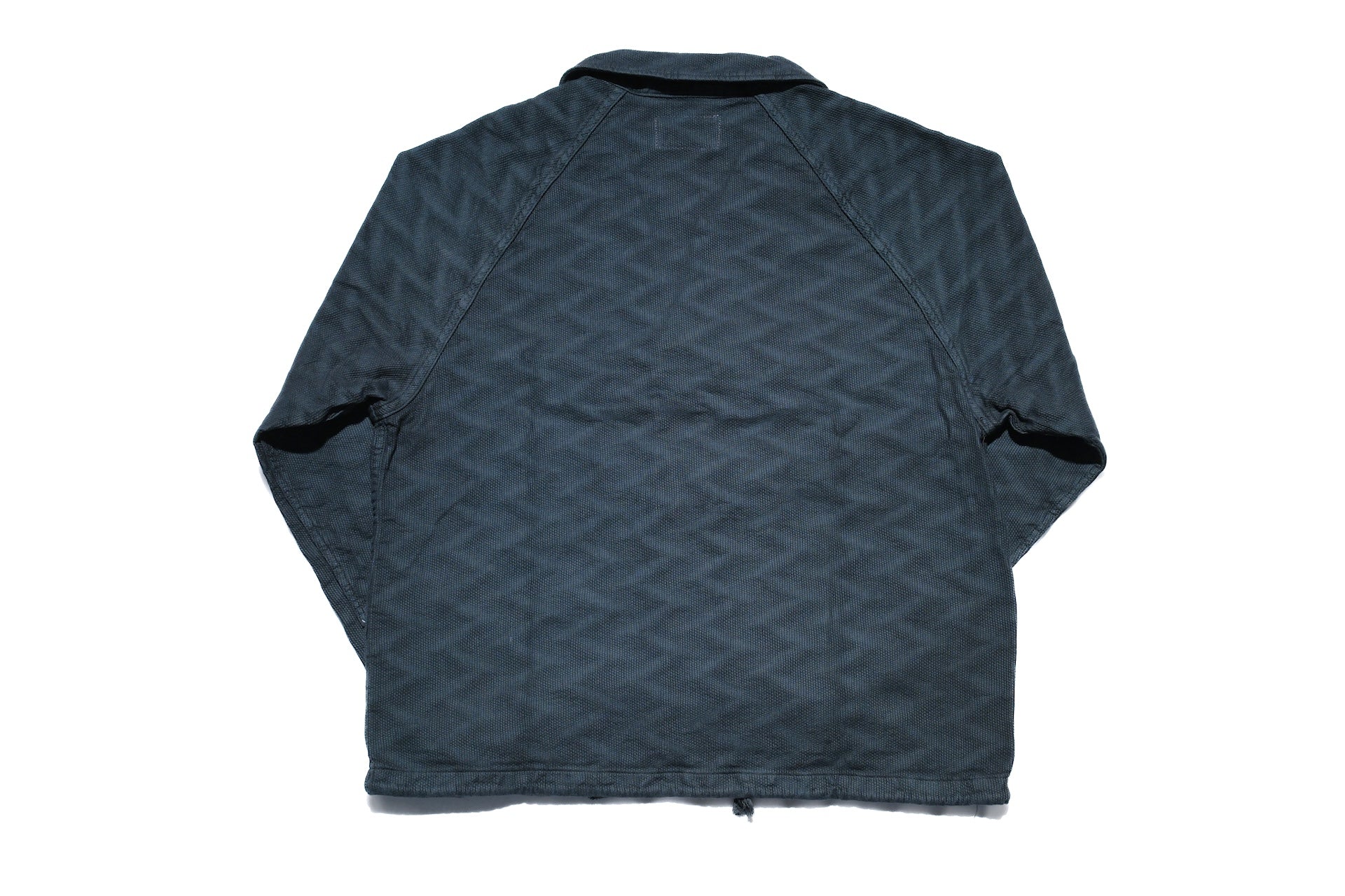 Samurai "All-Seasons" Jagged Deck Cloth Coach Jacket (Sumi Black)