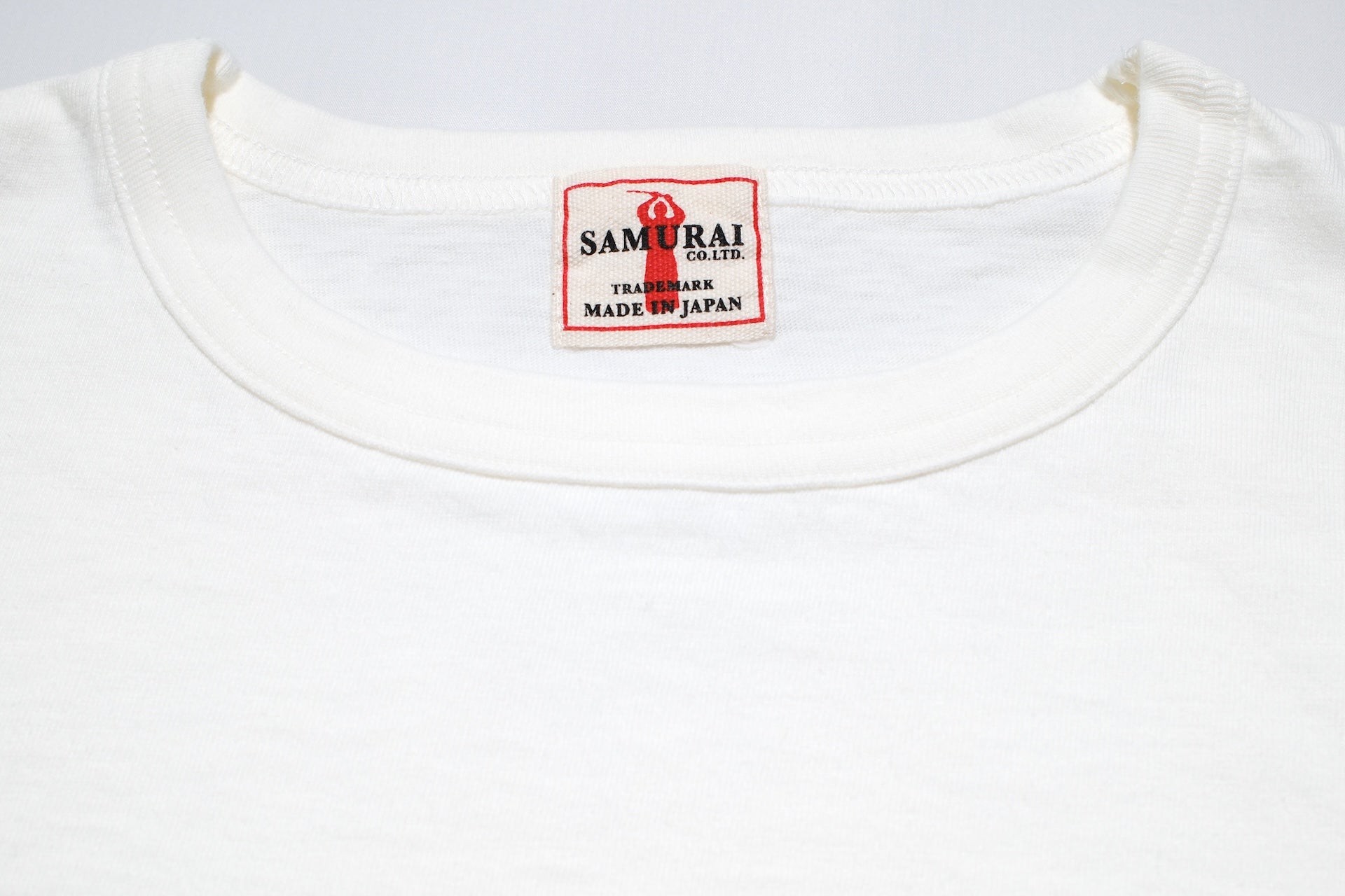 Samurai 6oz ‘26 Version Loopwheeled Tee (White)