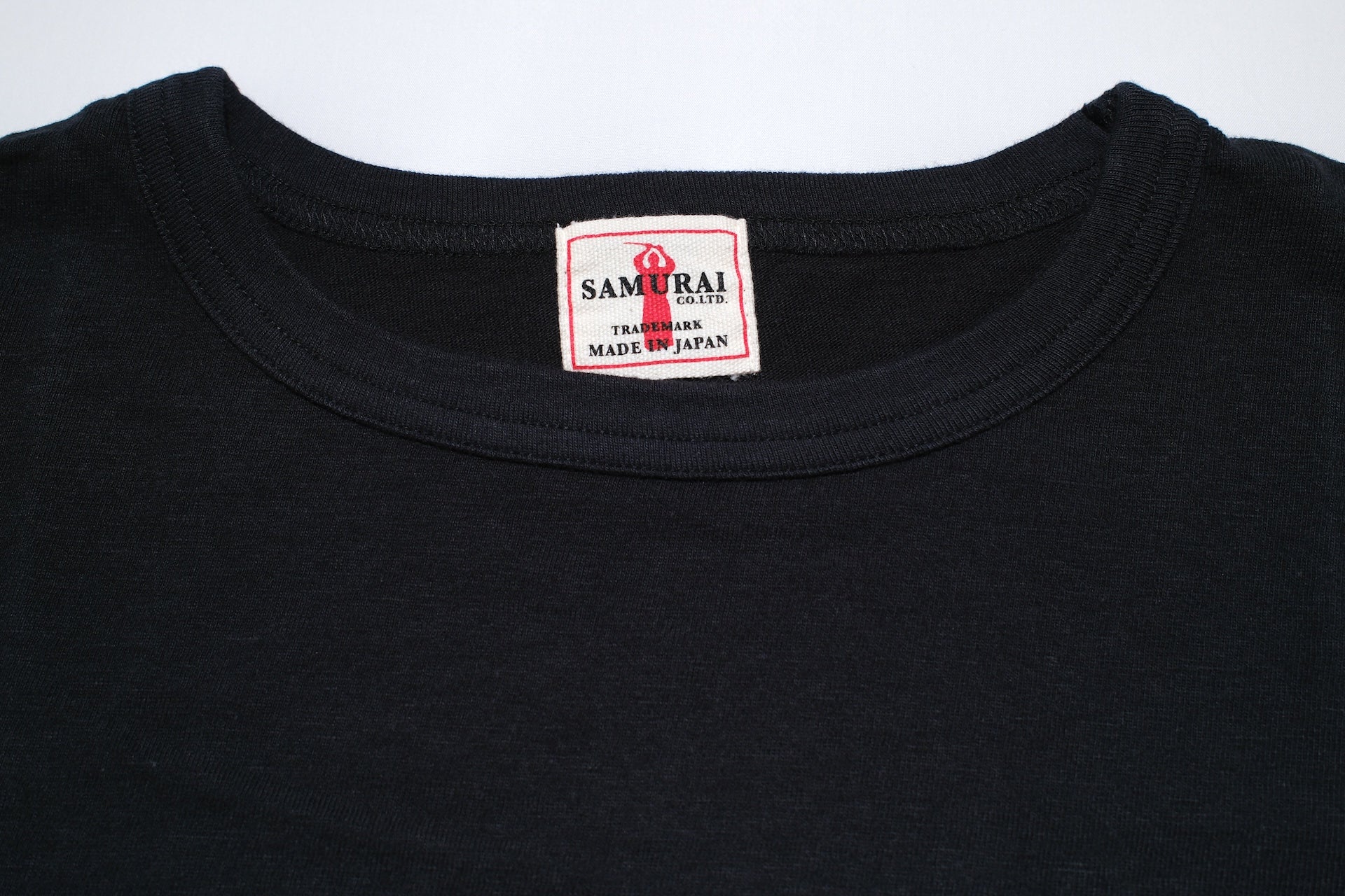 Samurai 6oz ‘26 Version Loopwheeled Tee (Black)