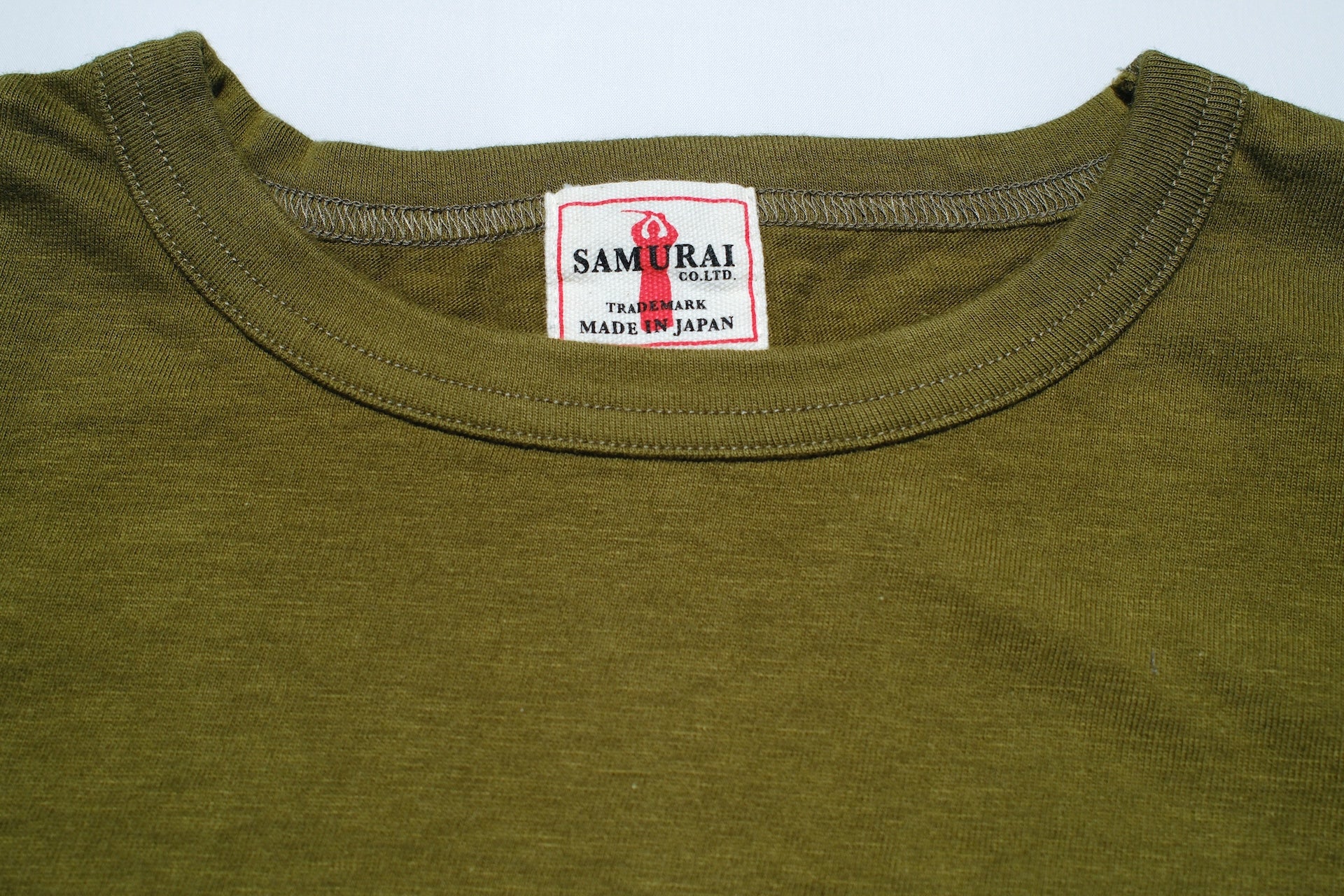 Samurai 6oz ‘26 Version Loopwheeled Tee (Olive)