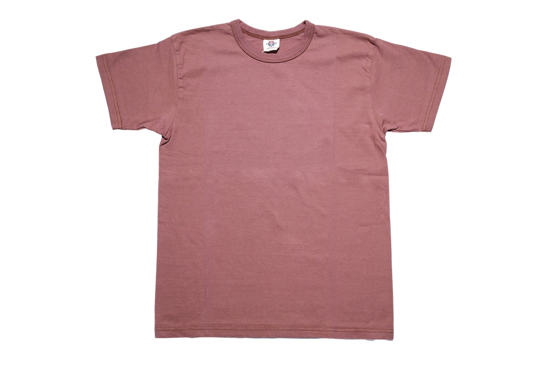Samurai 8.5oz Loopwheeled "Overseas-Edition" Plain Tee (Bean Red)