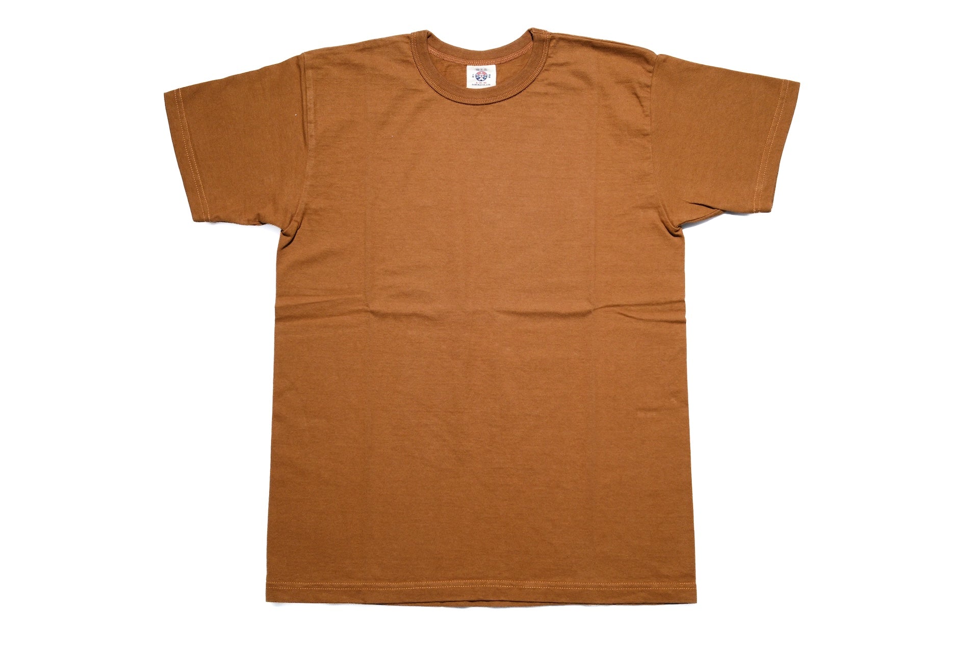 Samurai 8.5oz Loopwheeled "Overseas-Edition" Plain Tee (Deer Brown)