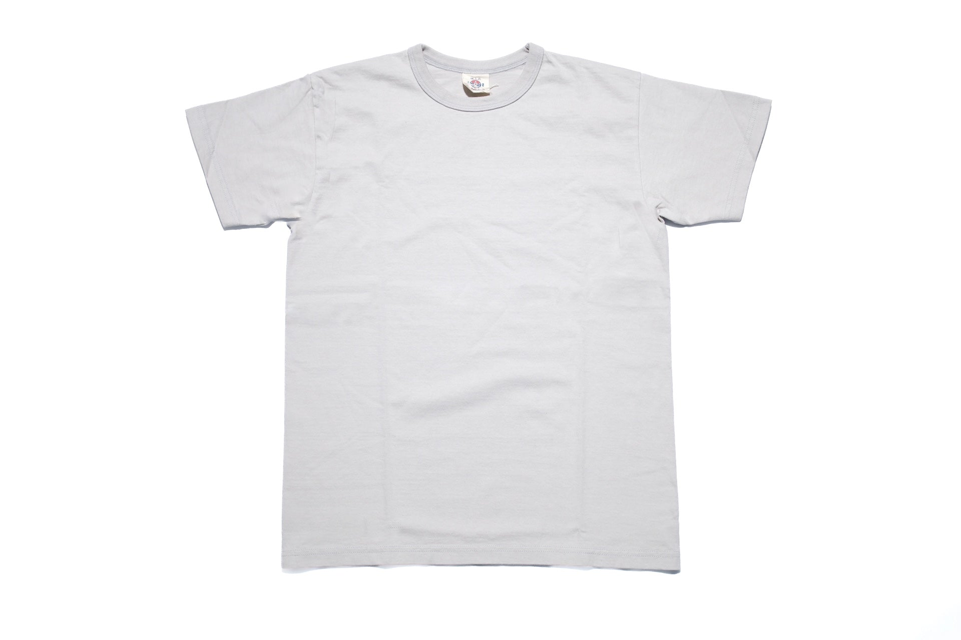 Samurai 8.5oz Loopwheeled "Overseas-Edition" Plain Tee (Light Grey)