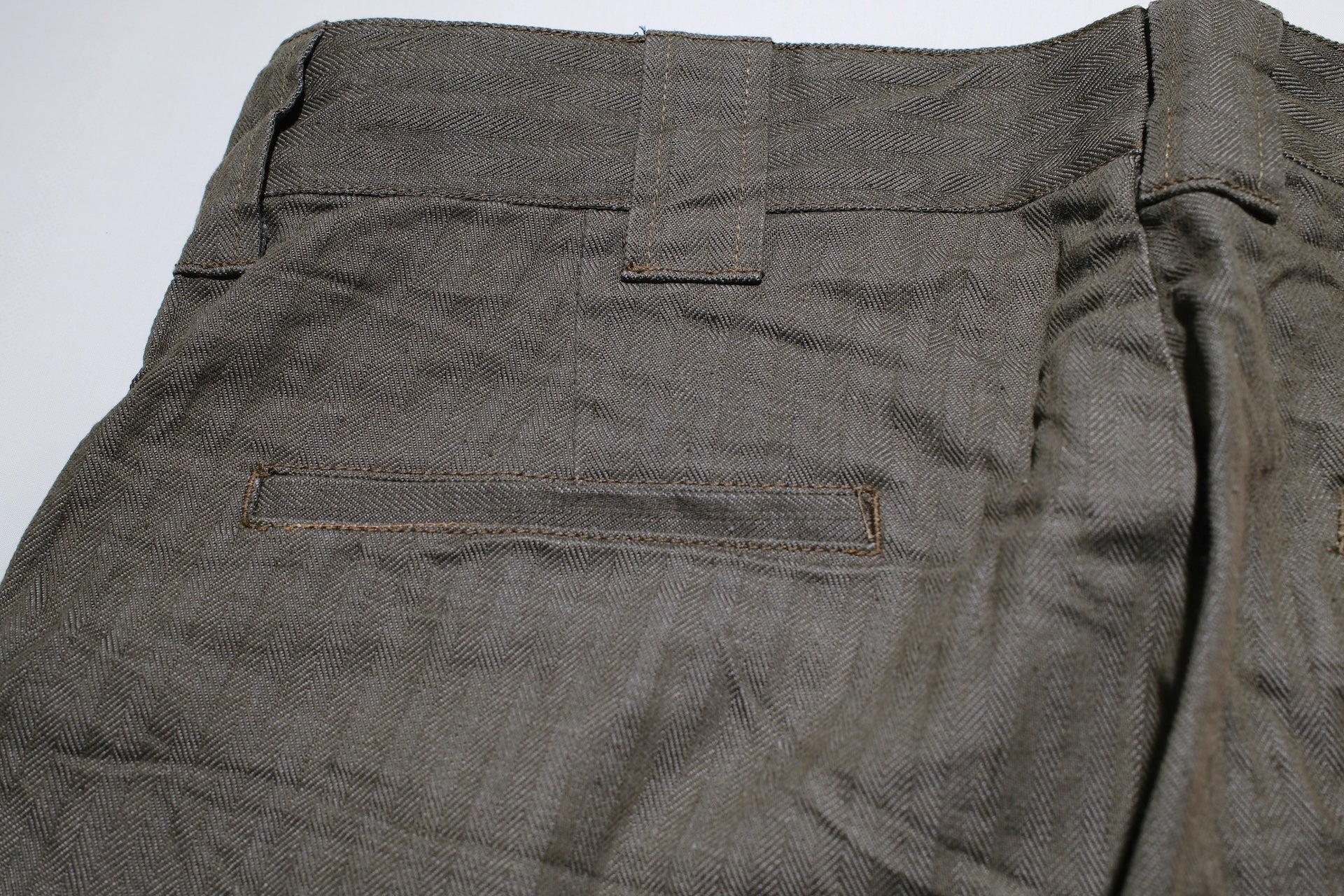 Samurai 13oz HBT Denim Work Shorts (Olive)