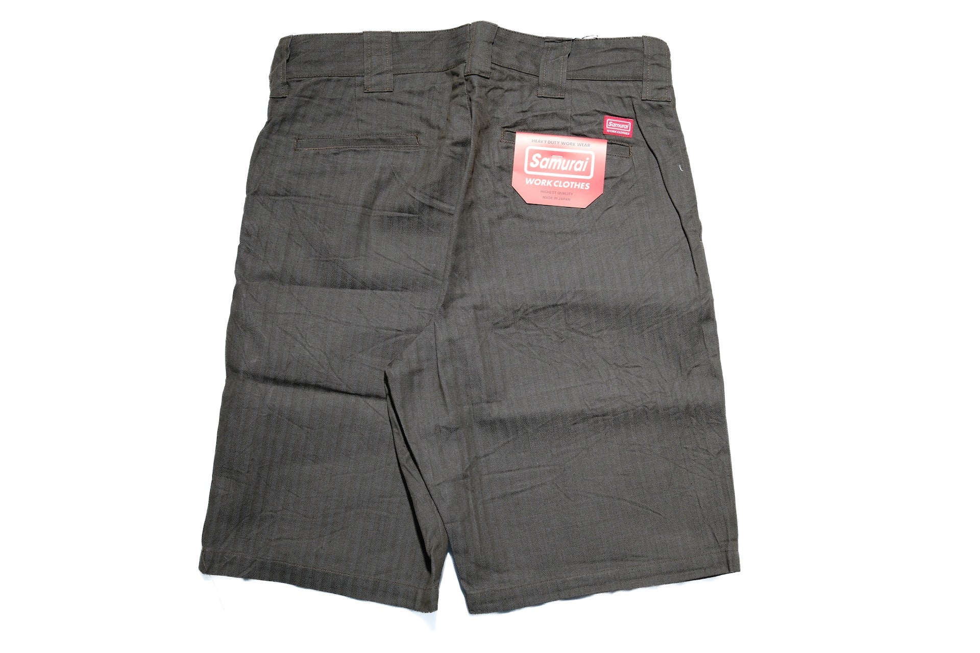 Samurai 13oz HBT Denim Work Shorts (Olive)
