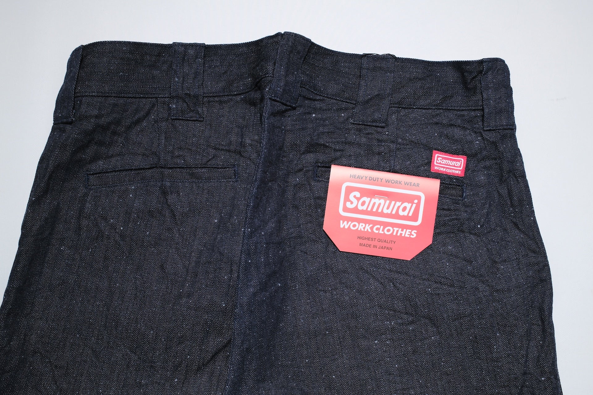Samurai 13oz HBT Denim Work Shorts (Indigo)