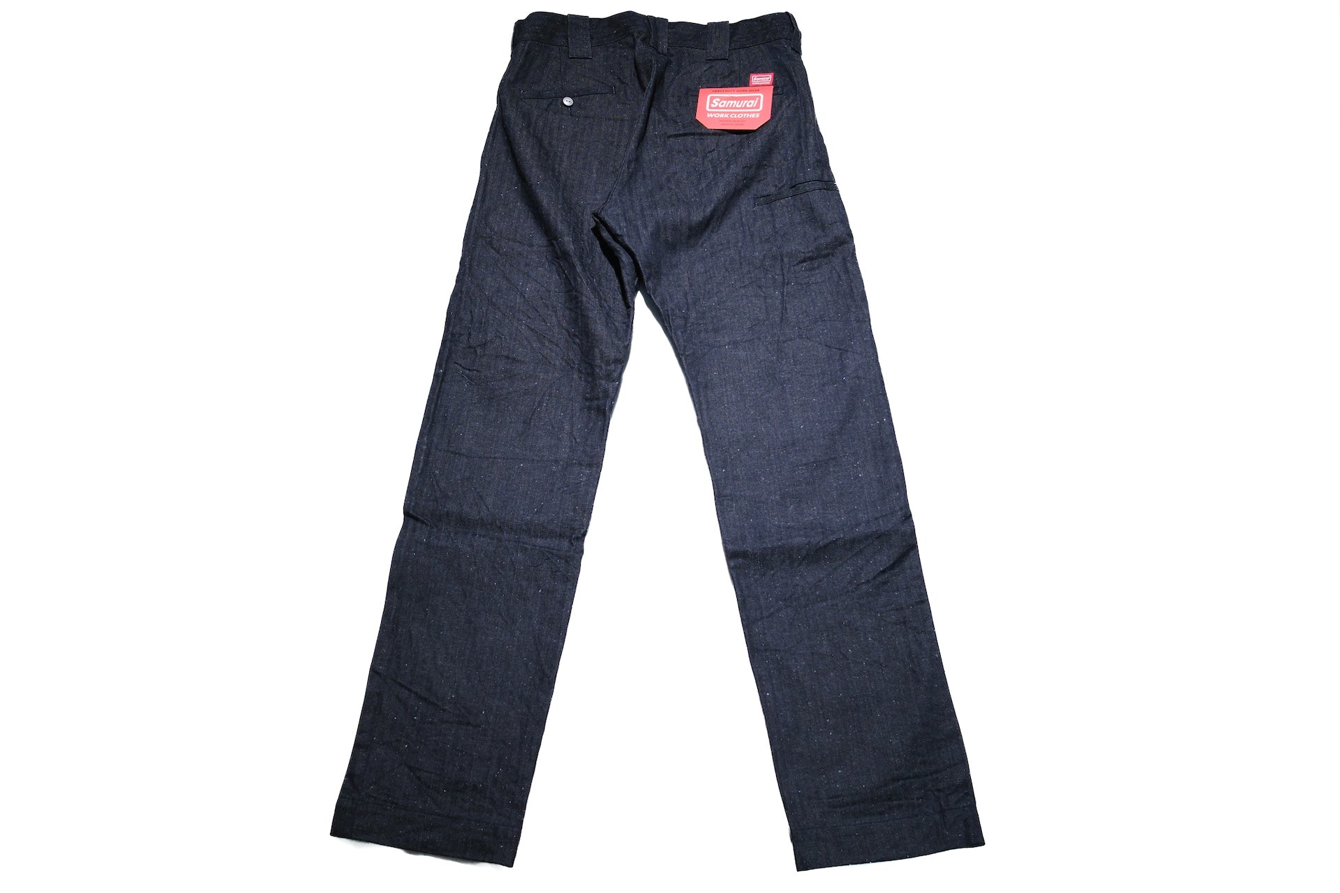 Samurai 13oz HBT Denim Double-Knee Work Pants (Indigo)