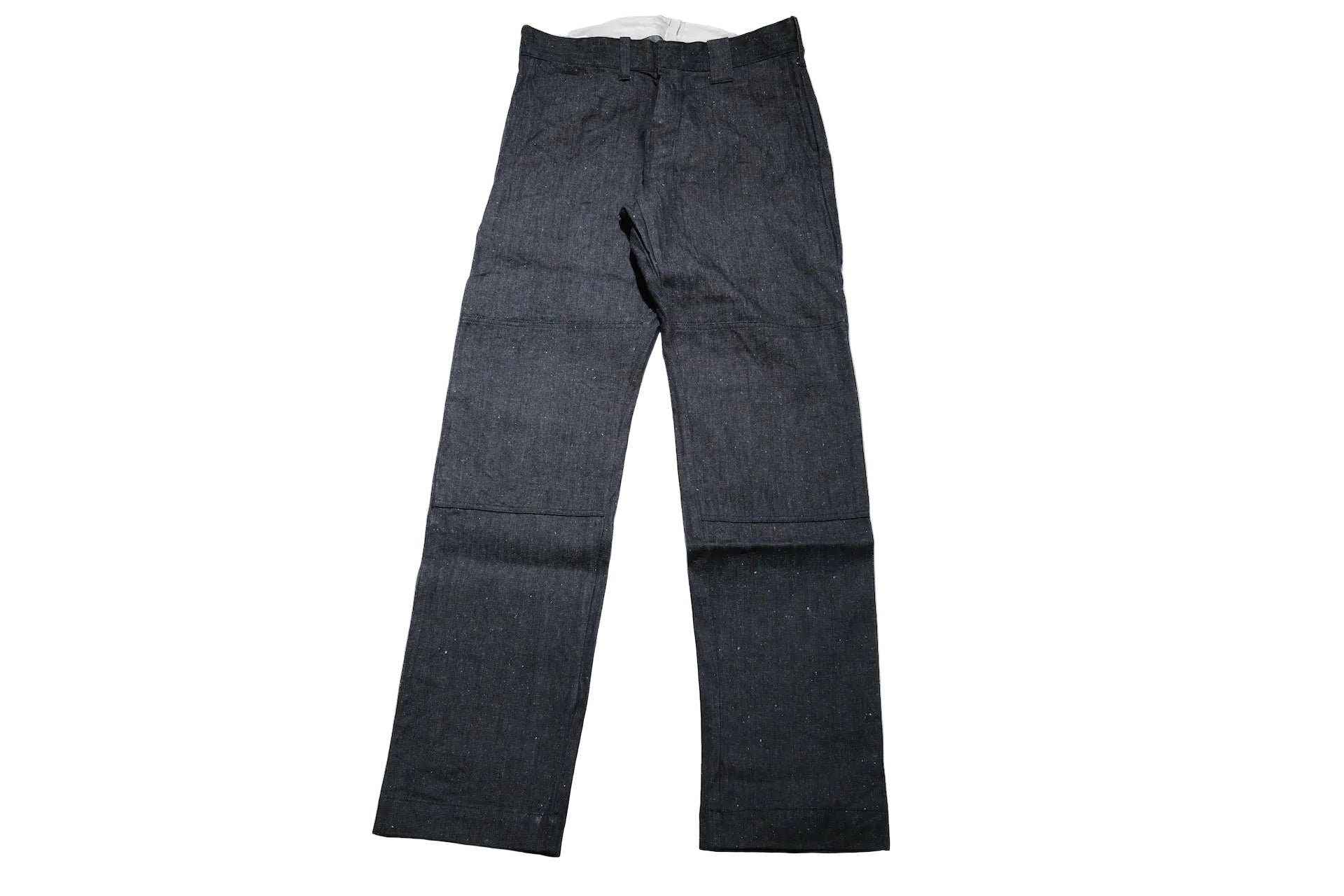 Samurai 13oz HBT Denim Double-Knee Work Pants (Black)