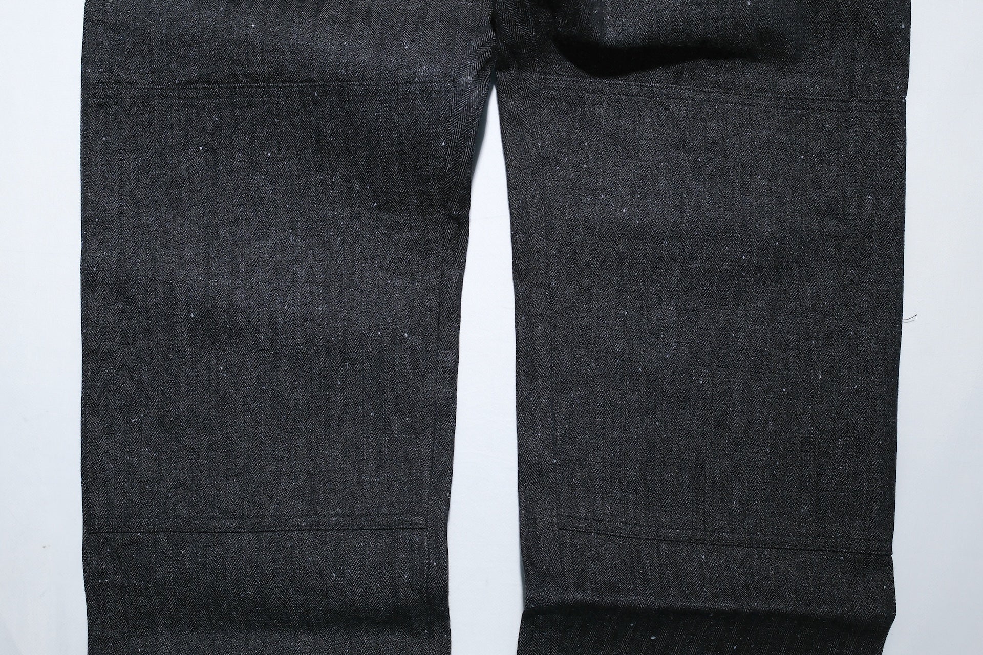 Samurai 13oz HBT Denim Double-Knee Work Pants (Black)