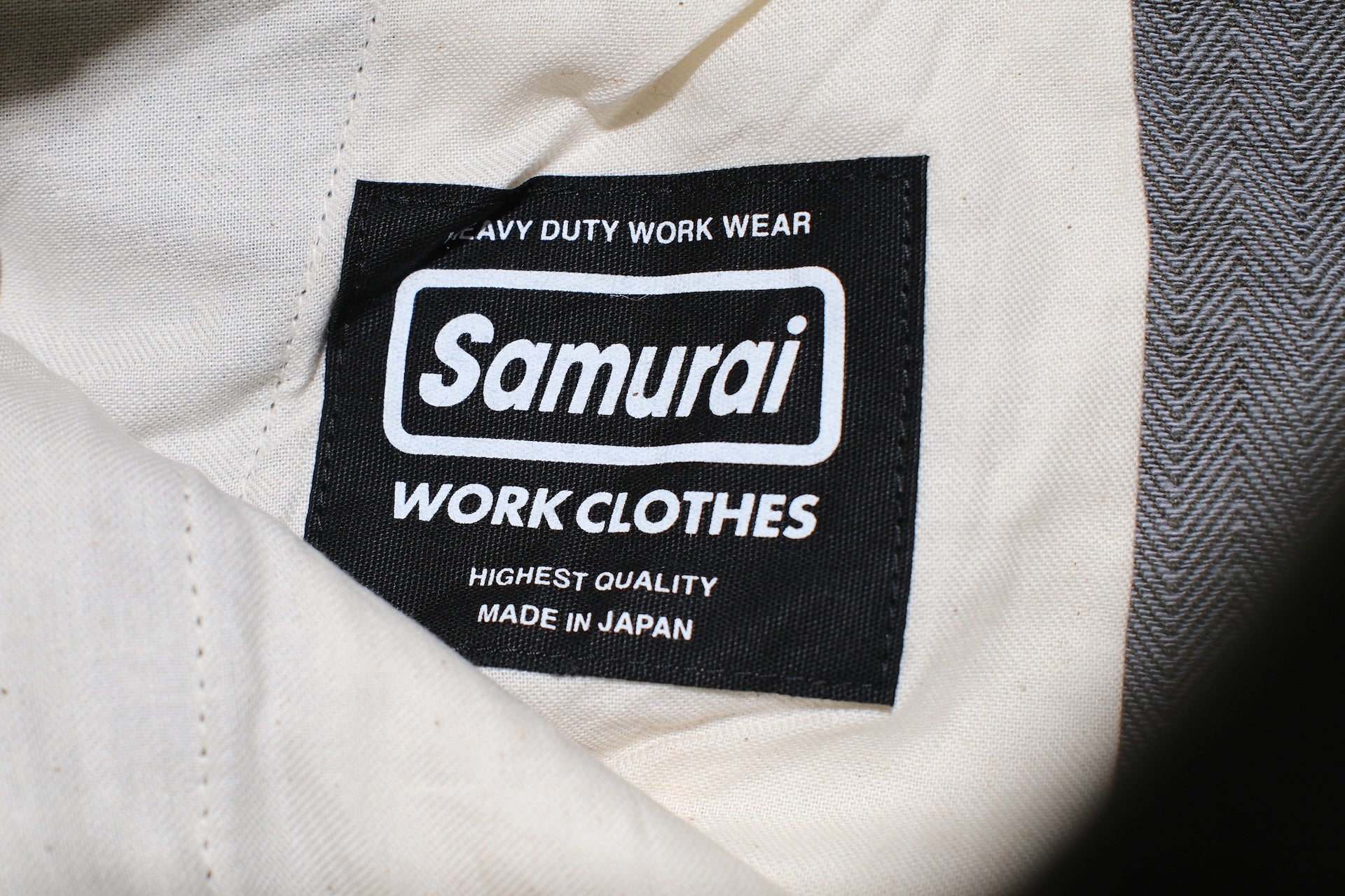 Samurai 13oz HBT Denim Double-Knee Work Pants (Olive)