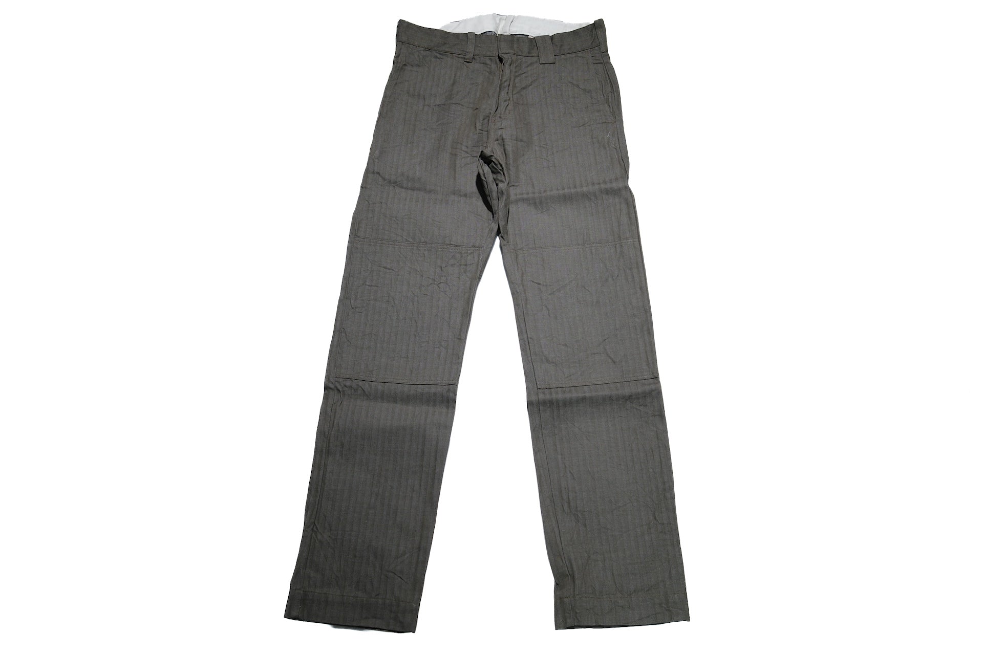 Samurai 13oz HBT Denim Double-Knee Work Pants (Olive)