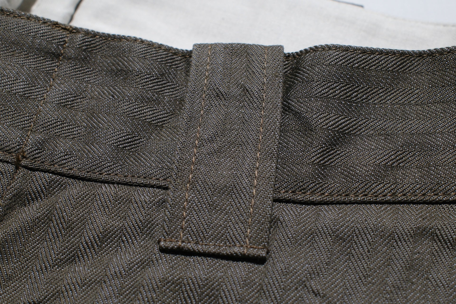 Samurai 13oz HBT Denim Double-Knee Work Pants (Olive)