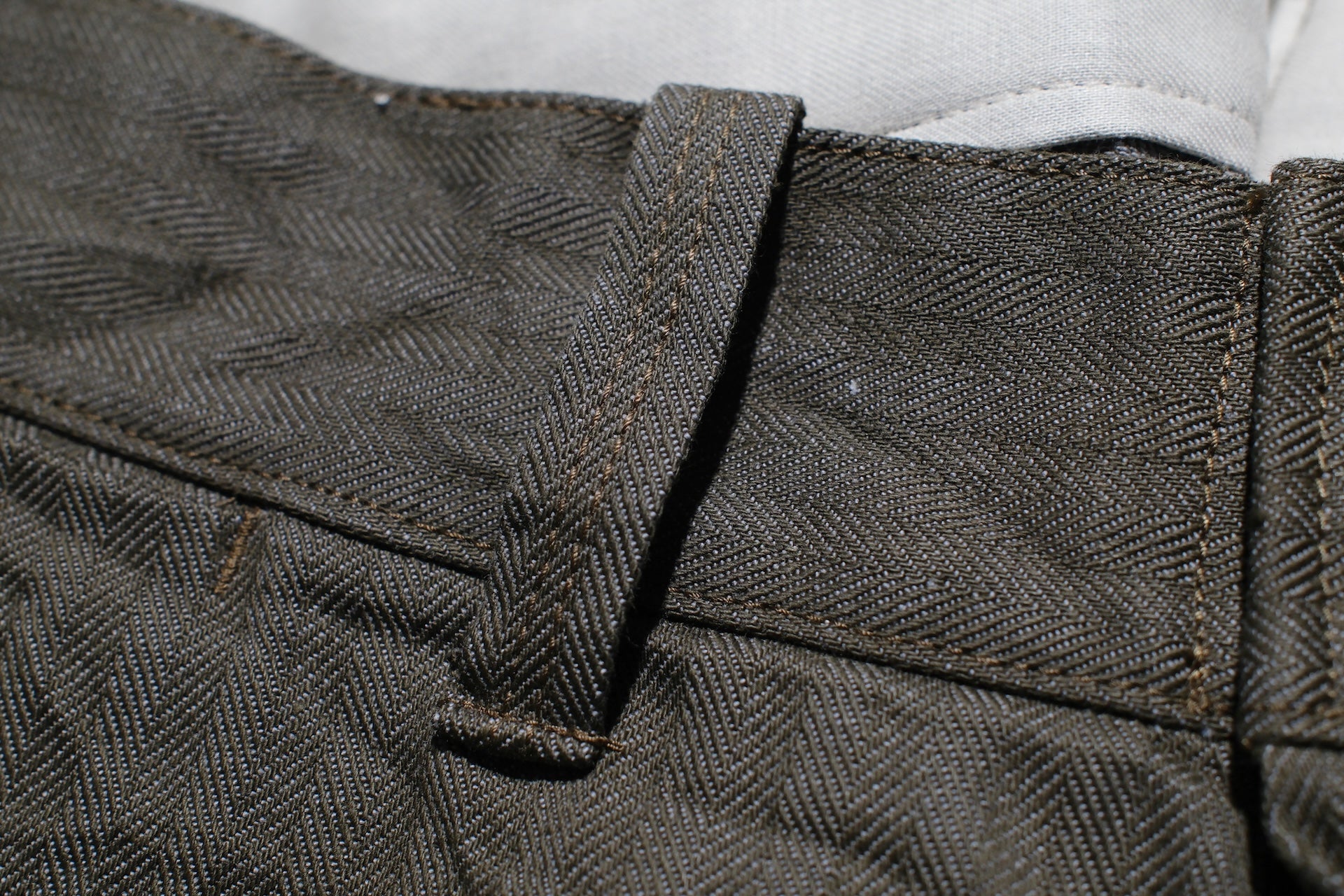 Samurai 13oz HBT Denim Double-Knee Work Pants (Olive)