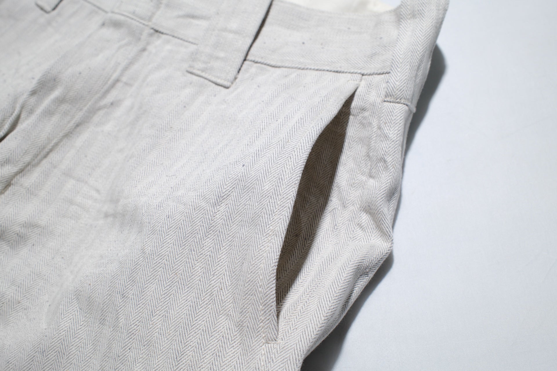 Samurai 13oz HBT Denim Double-Knee Work Pants (Oatmeal)