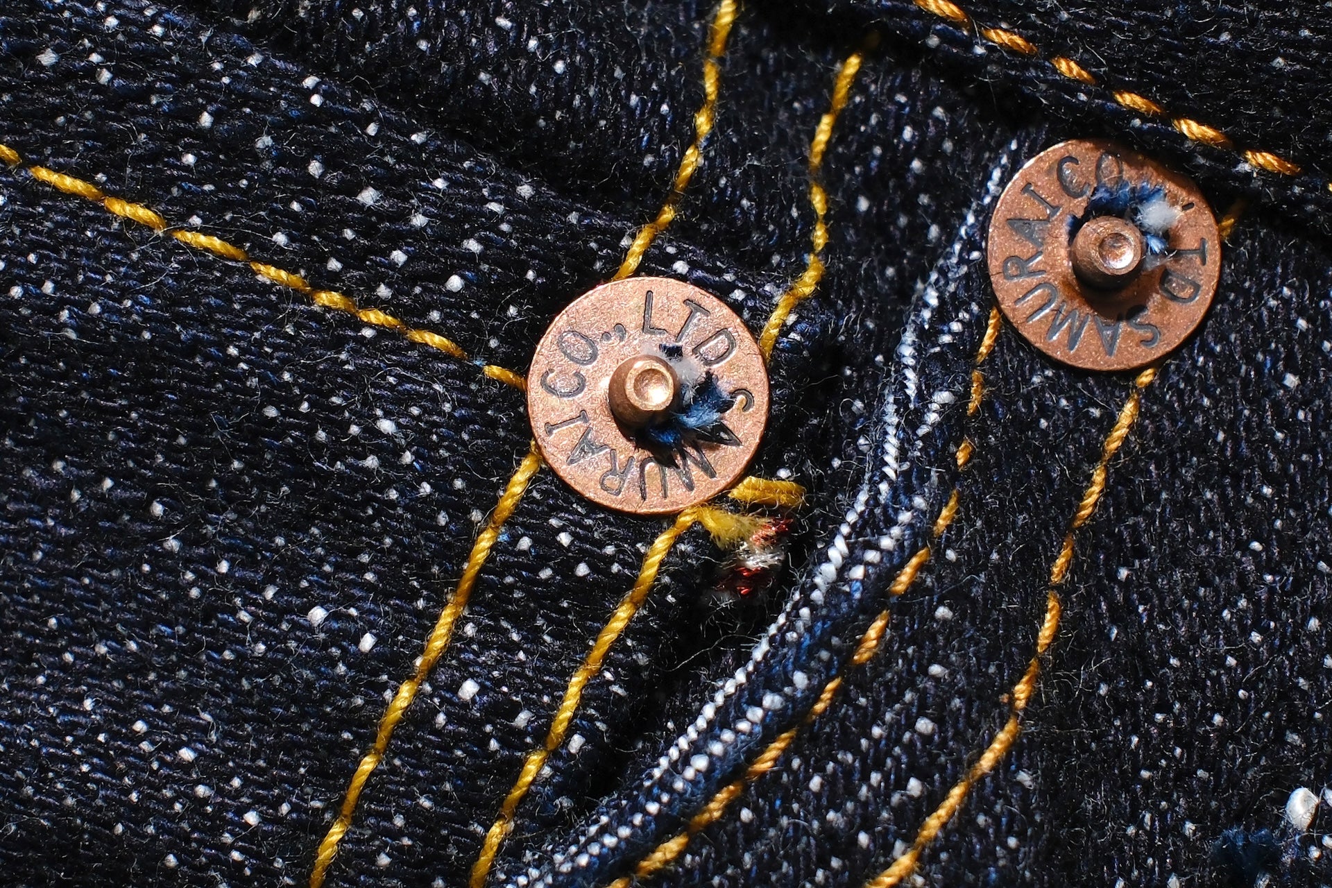 Samurai 17oz S5100VX Indigo Zero+ Denim (Regular Straight fit)