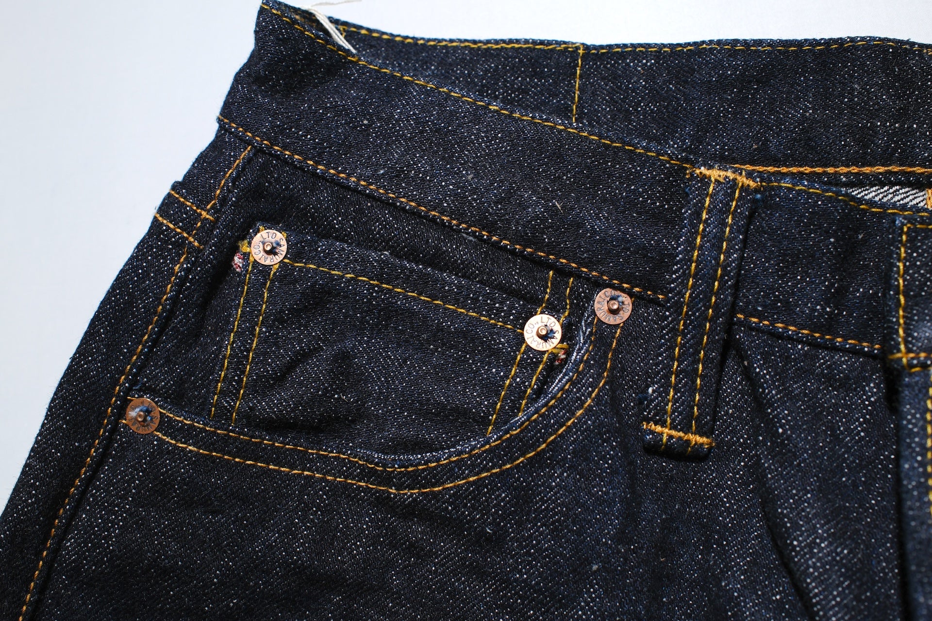 Samurai 17oz S5100VX Indigo Zero+ Denim (Regular Straight fit)