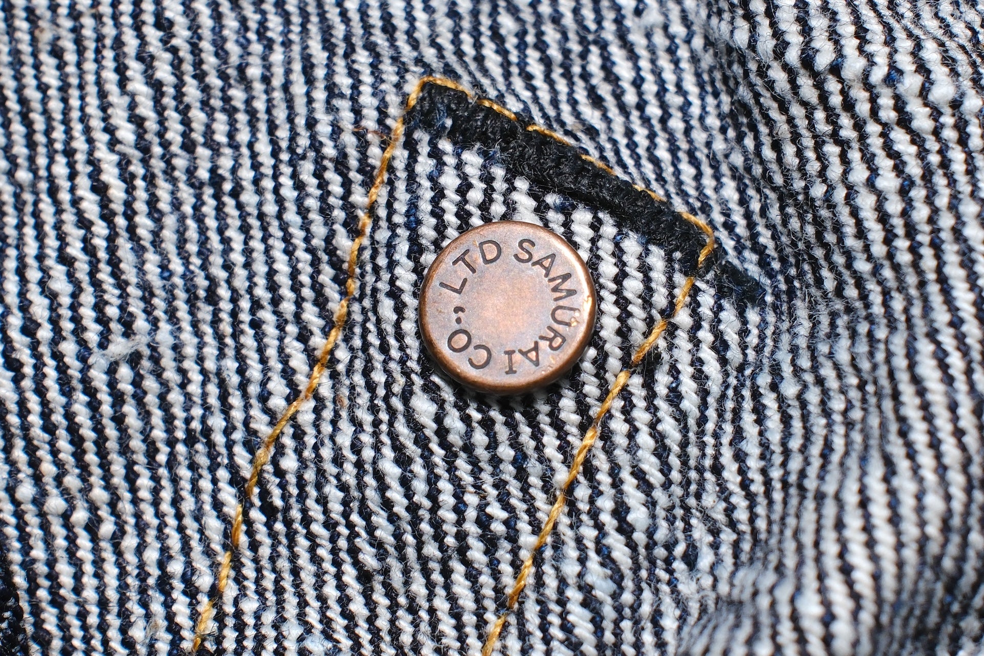 Samurai 17oz S5100VX Indigo Zero+ Denim (Regular Straight fit)