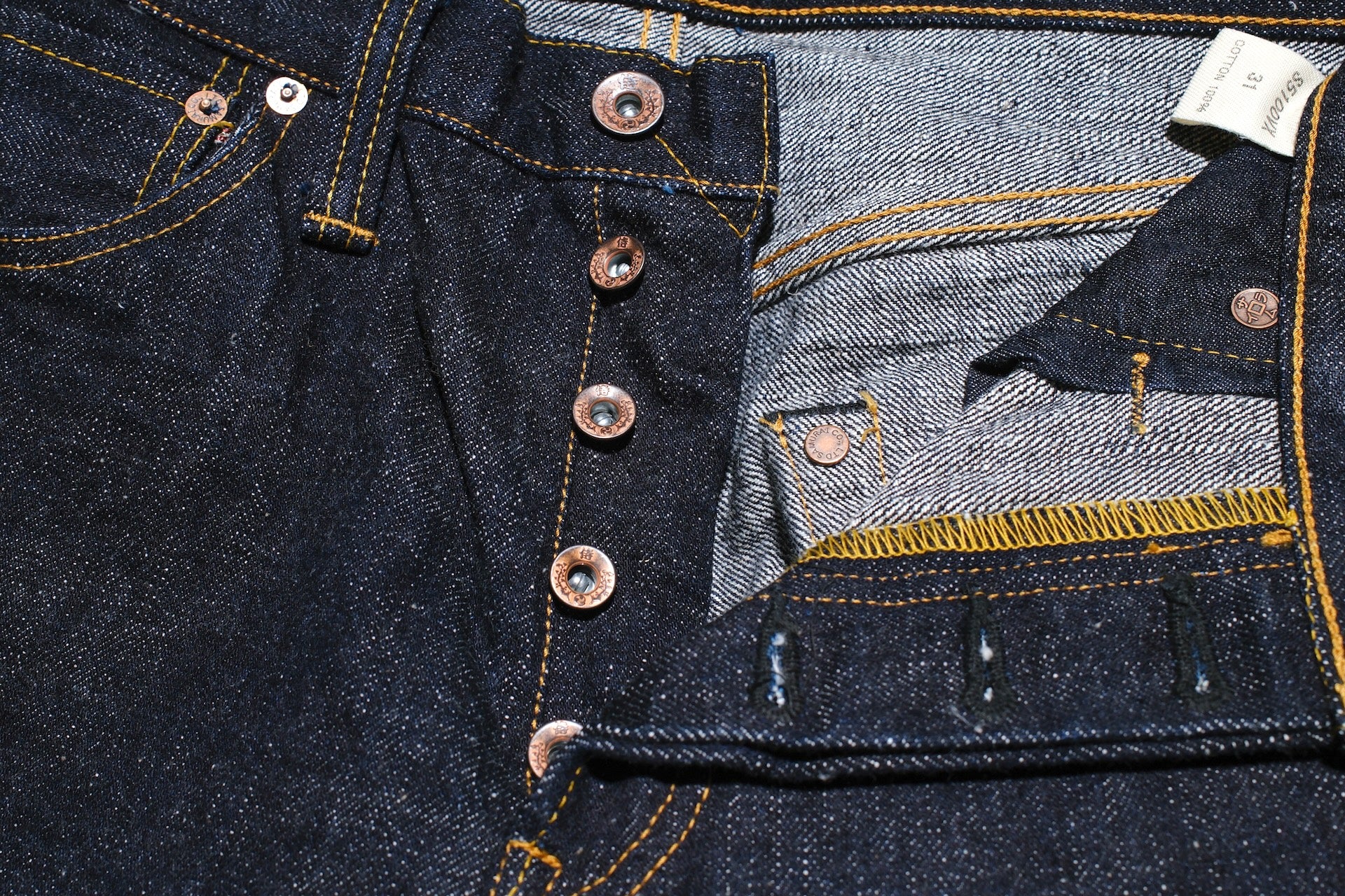 Samurai 17oz S5100VX Indigo Zero+ Denim (Regular Straight fit)