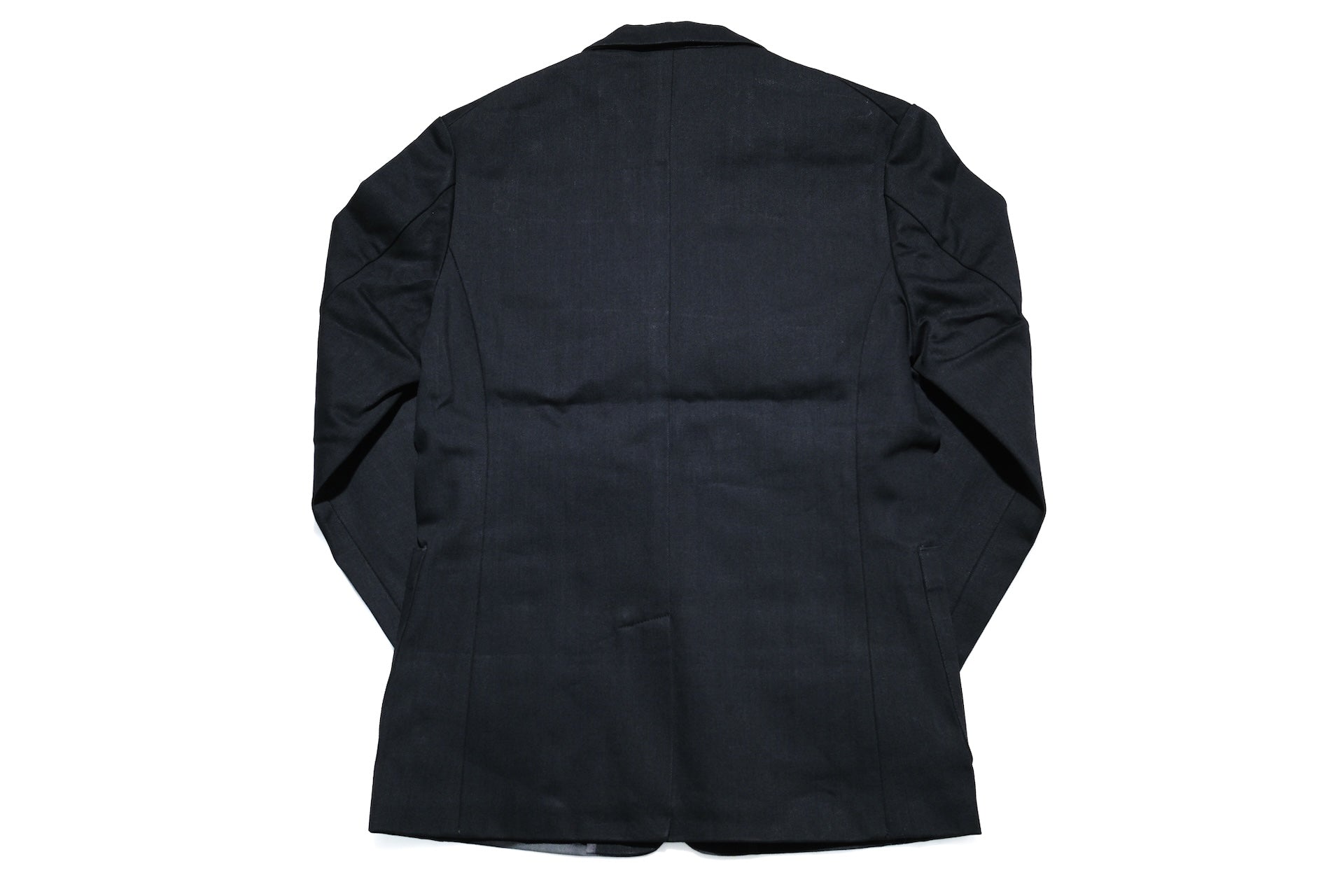 Sugar & Co. “Ivy Senior” 13.5oz Denim Tailored Blazer (Solid Black)