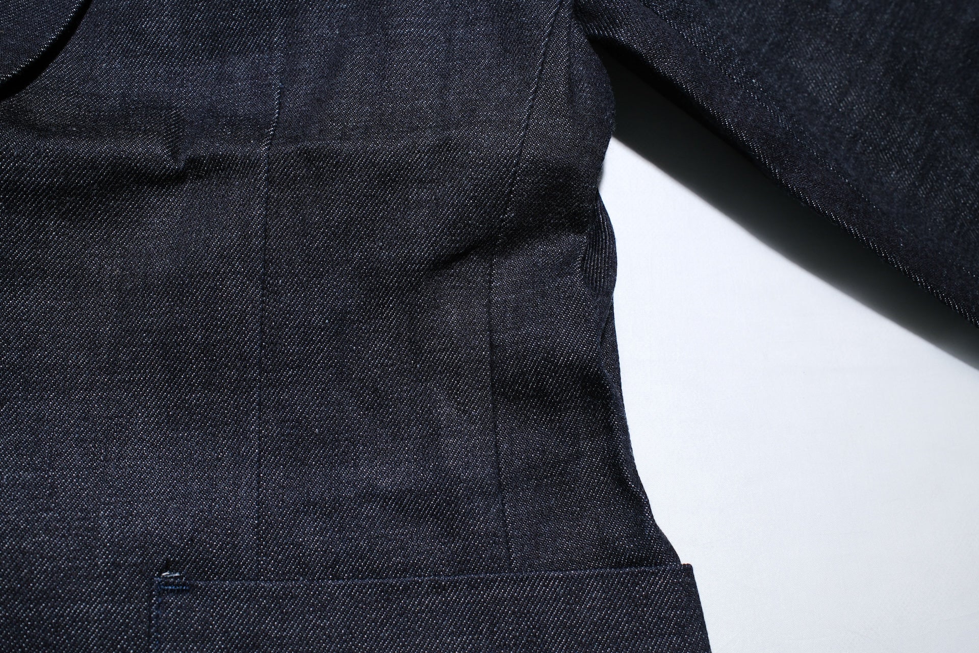Sugar & Co. “Ivy Senior” 13.5oz Denim Tailored Blazer (Grand Indigo)