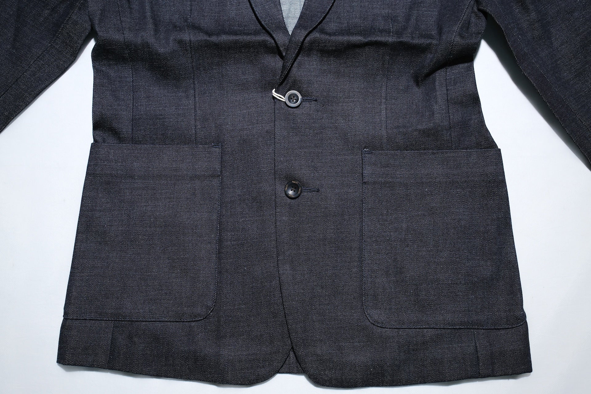Sugar & Co. “Ivy Senior” 13.5oz Denim Tailored Blazer (Grand Indigo)