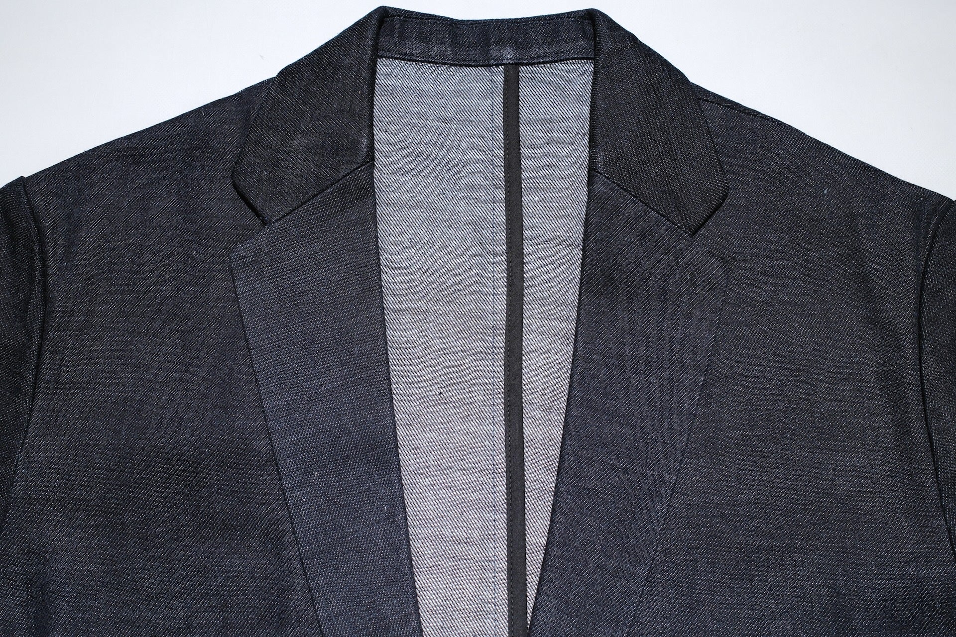 Sugar & Co. “Ivy Senior” 13.5oz Denim Tailored Blazer (Grand Indigo)