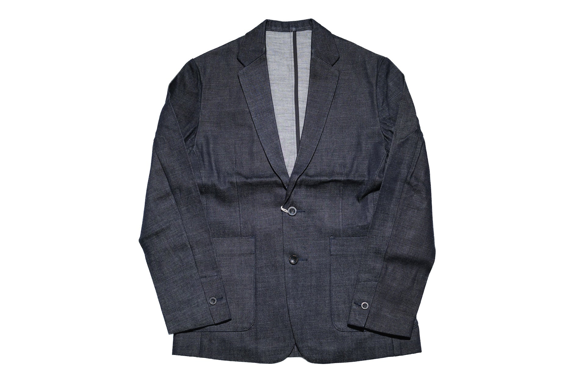 Sugar & Co. “Ivy Senior” 13.5oz Denim Tailored Blazer (Grand Indigo)