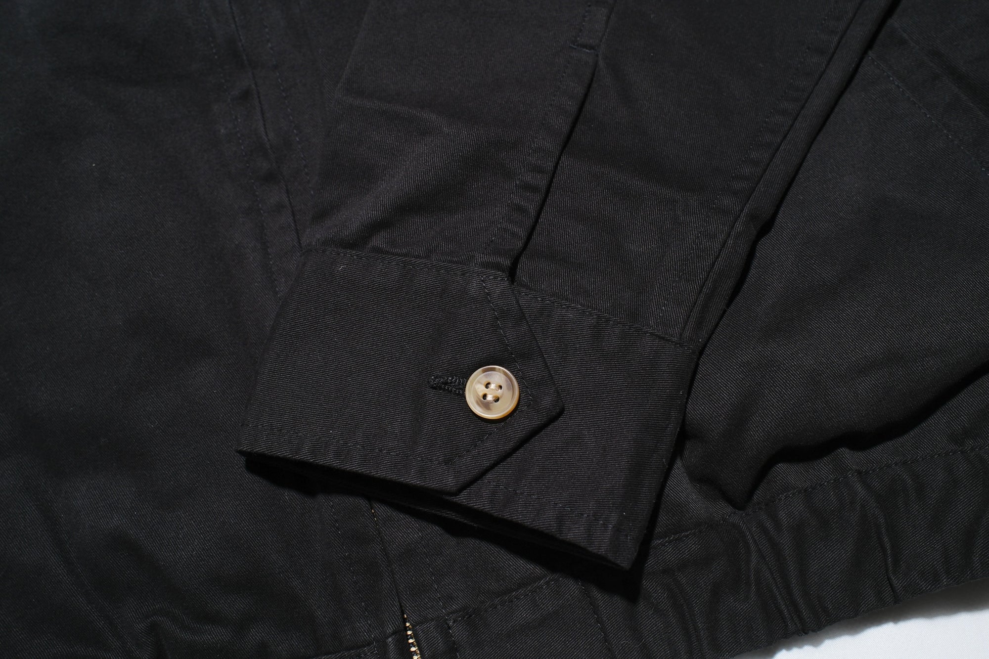 Sugar & Co. “Ivy Lecturer” Moleskin Swing Top Jacket (Black)