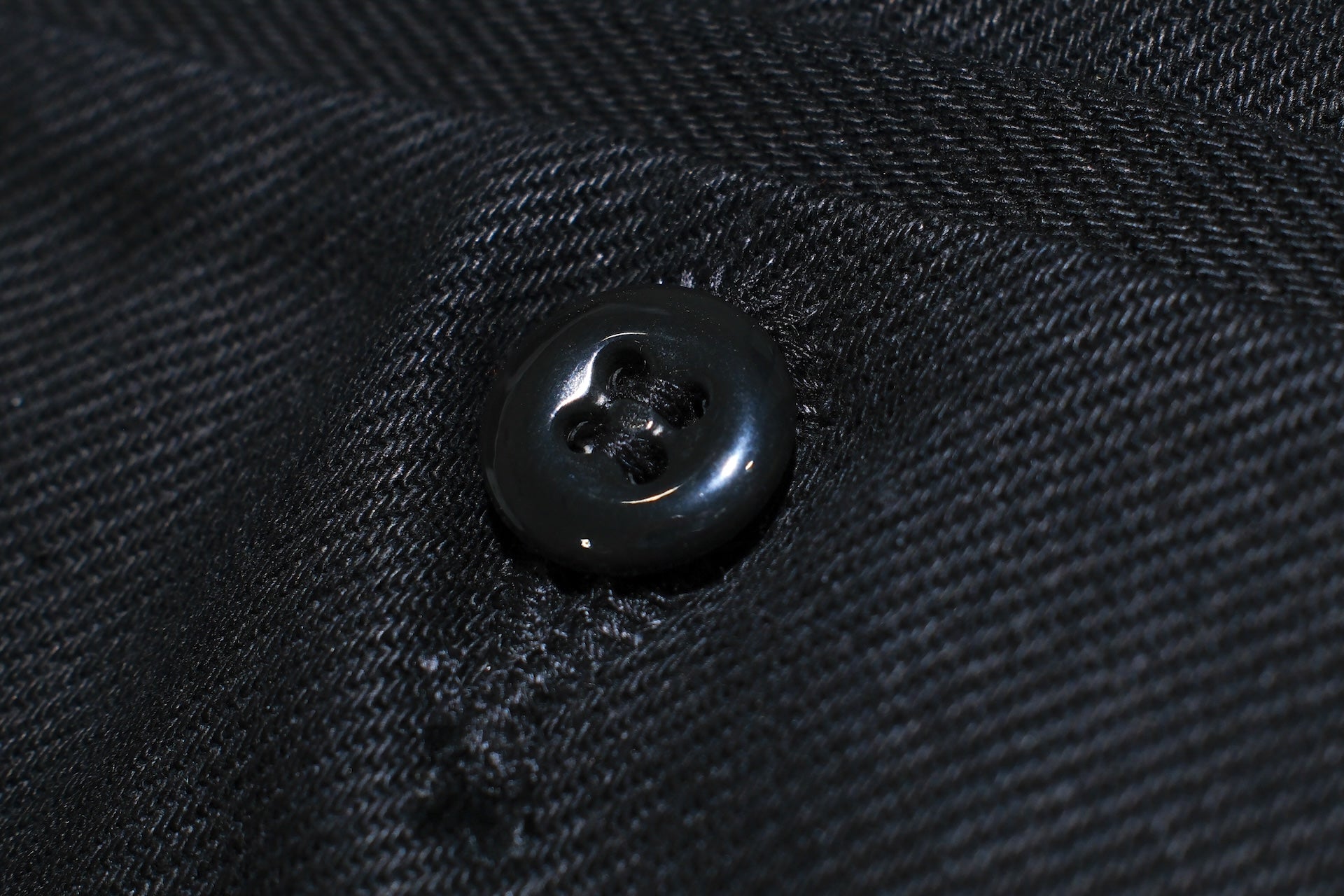 Sugar & Co. “Ivy Senior” 13.5oz Slim-fit Denim Trousers (Solid Black)