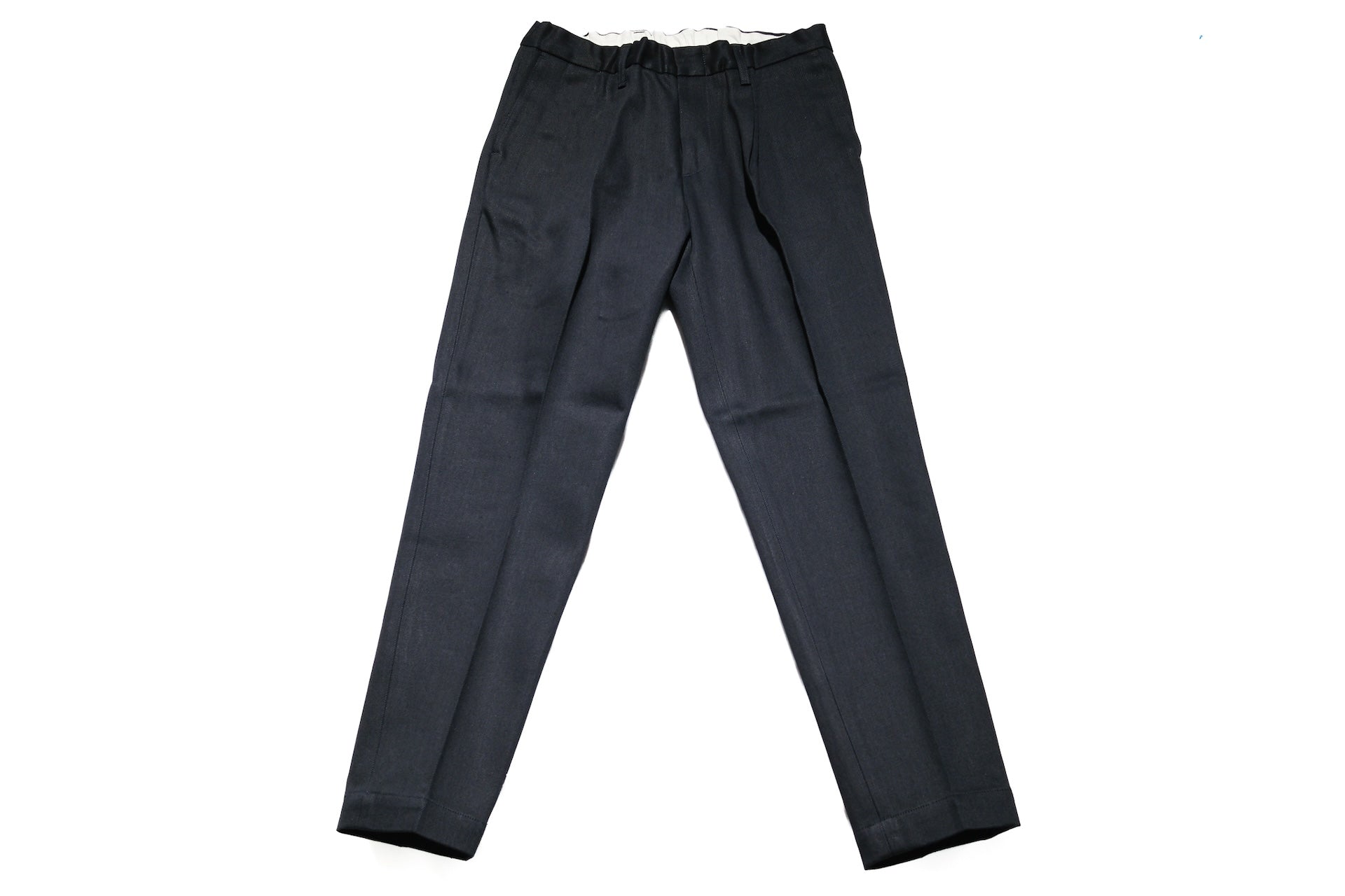 Sugar & Co. “Ivy Senior” 13.5oz Slim-fit Denim Trousers (Solid Black)