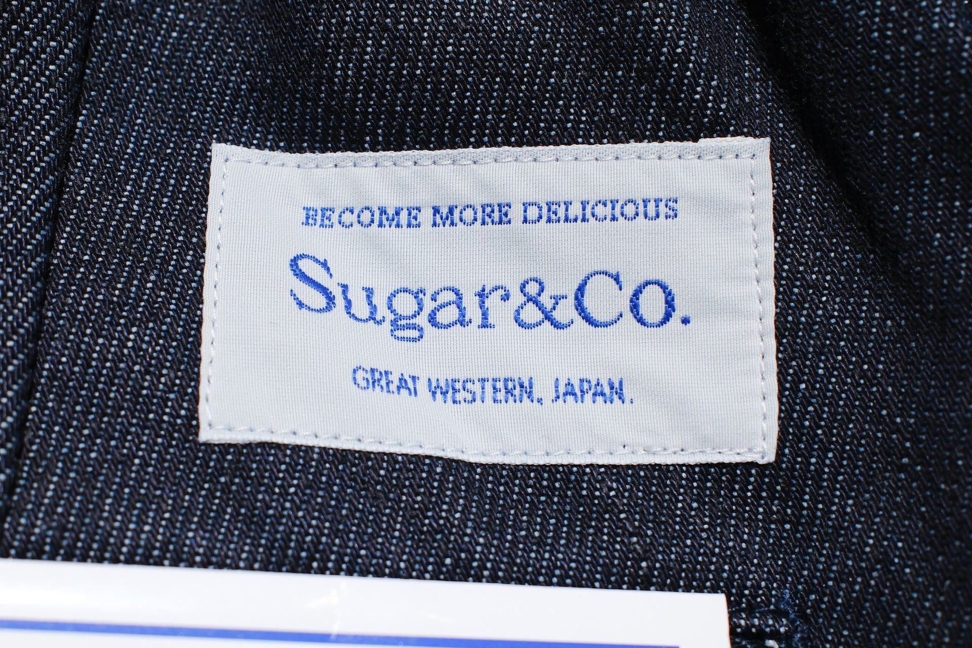 Sugar & Co. “Ivy Senior” 13.5oz Slim-fit Denim Trousers (Grand Indigo)