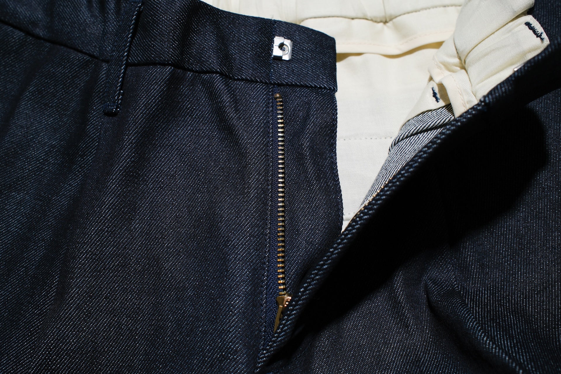 Sugar & Co. “Ivy Senior” 13.5oz Slim-fit Denim Trousers (Grand Indigo)