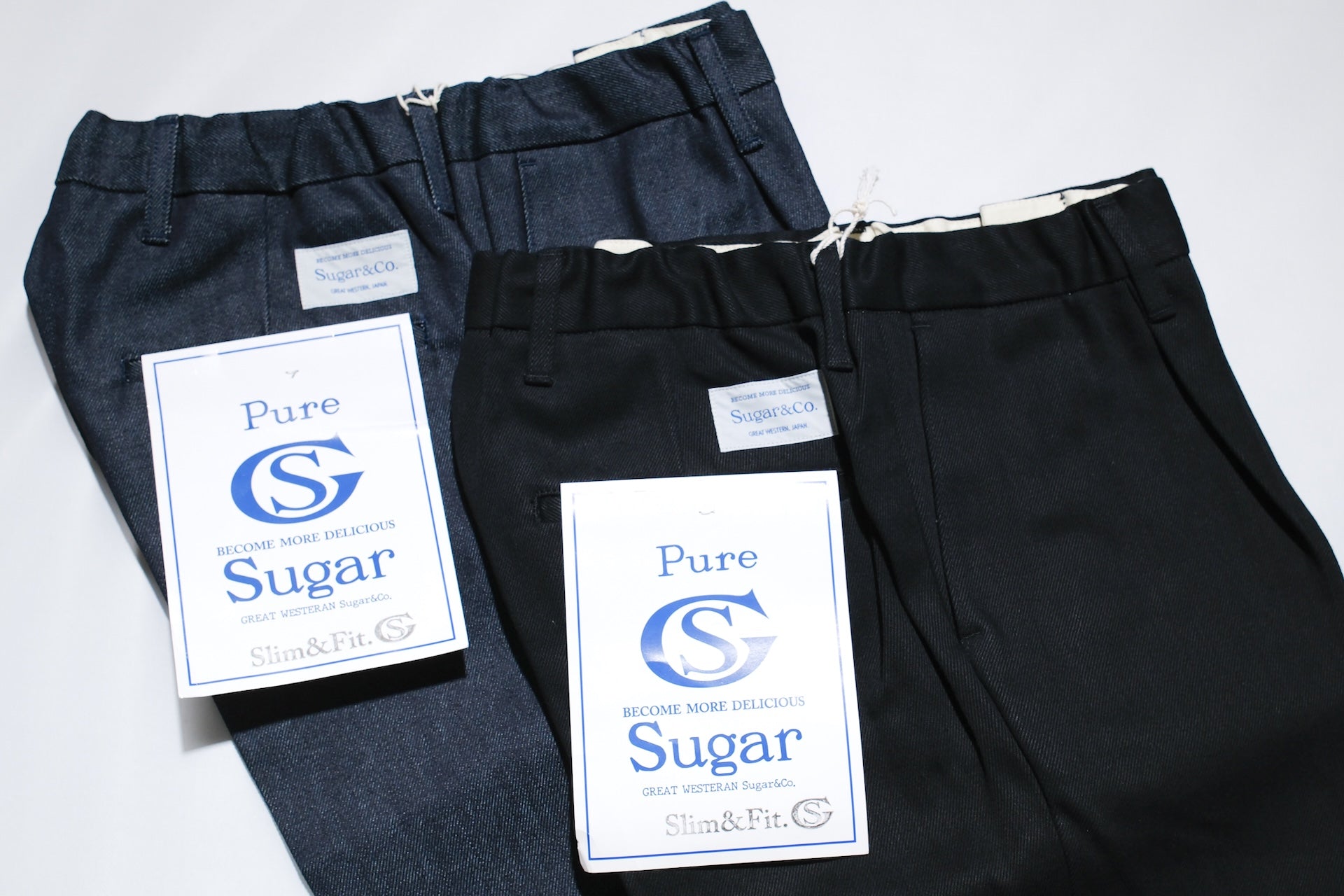 Sugar & Co. “Ivy Senior” 13.5oz Slim-fit Denim Trousers (Grand Indigo)