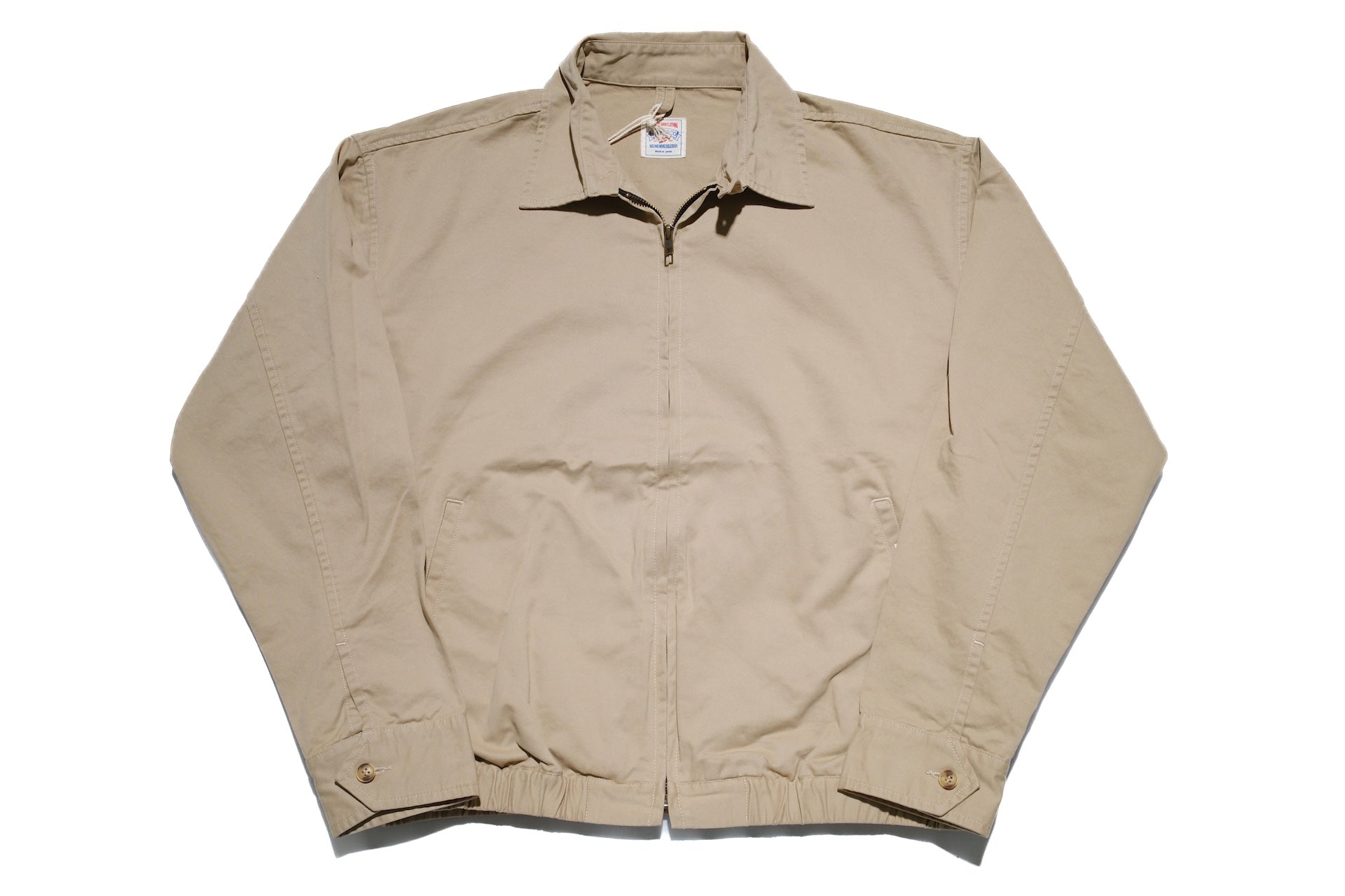 Sugar & Co. “Ivy Lecturer” Moleskin Swing Top Jacket (Beige)