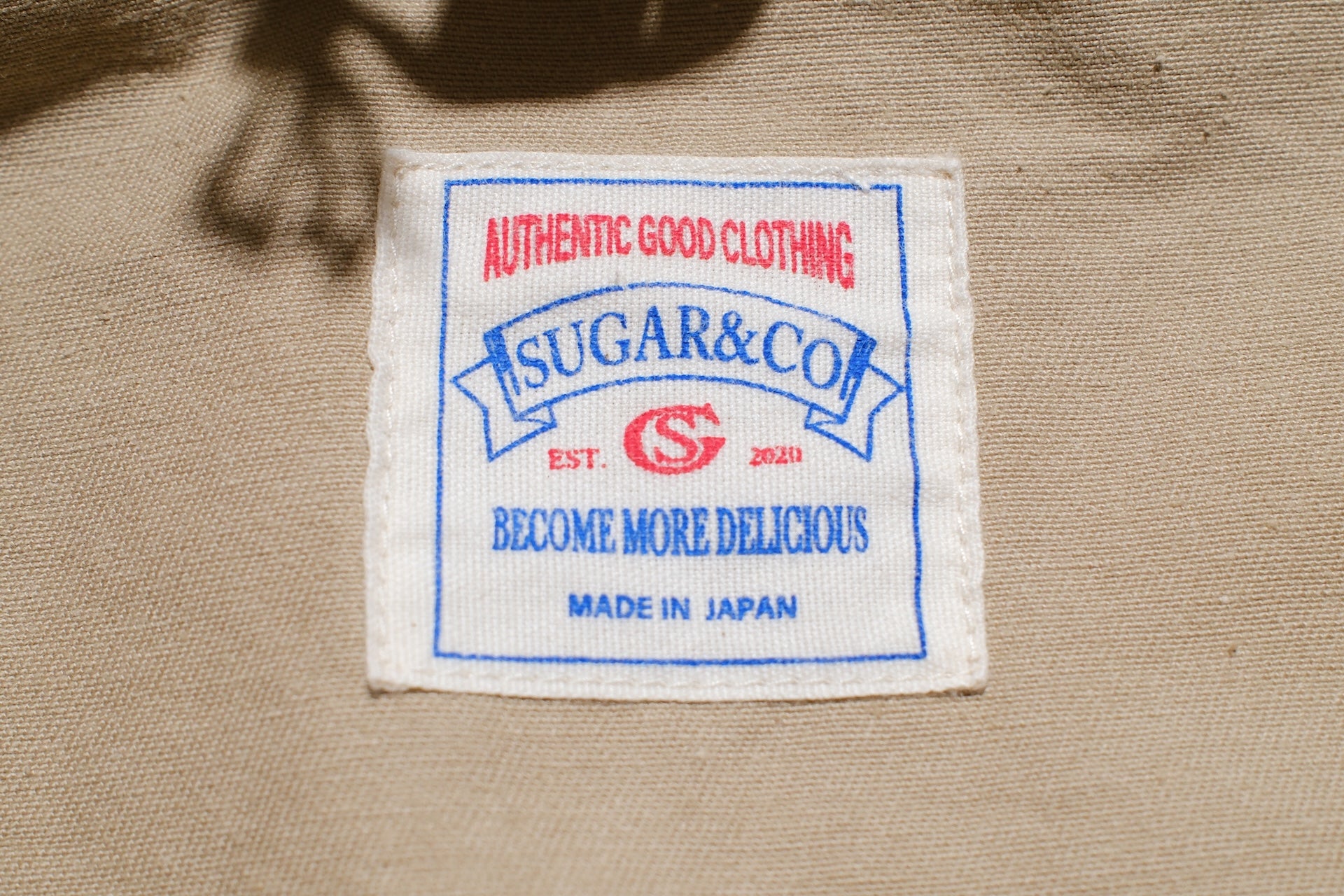 Sugar & Co. “Ivy Lecturer” Moleskin Swing Top Jacket (Beige)